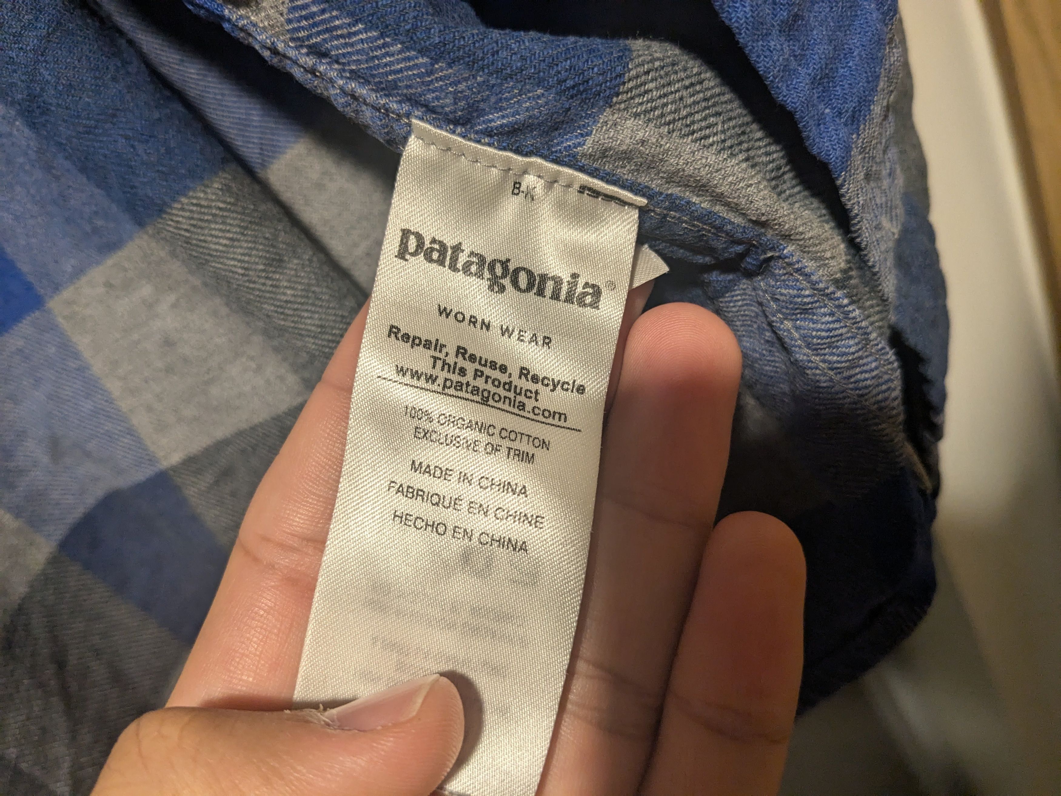 Patagonia Fjord Flannel Shirt Size US L / EU 52-54 / 3 - 5 Thumbnail