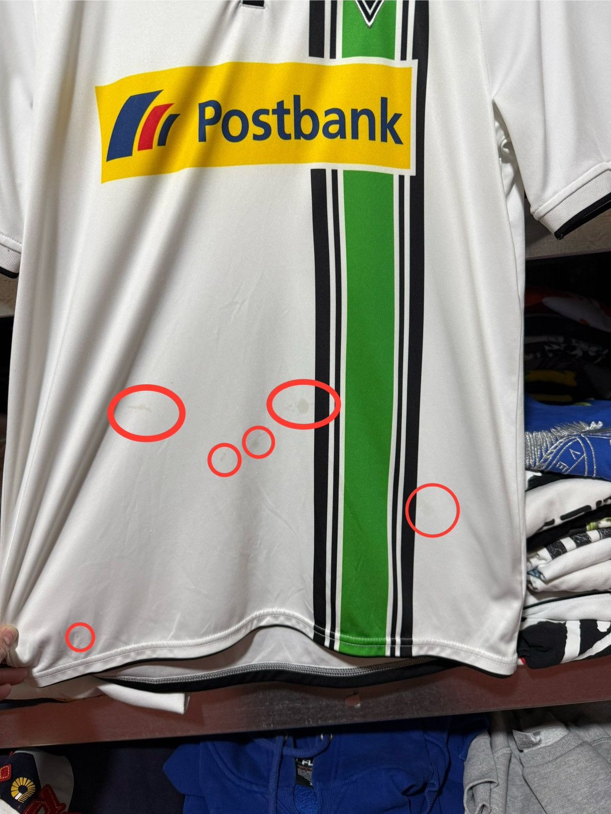 Kappa Kappa borussia mönchengladbach 2015 2016 Home Soccer Jersey Size US M / EU 48-50 / 2 - 9 Thumbnail