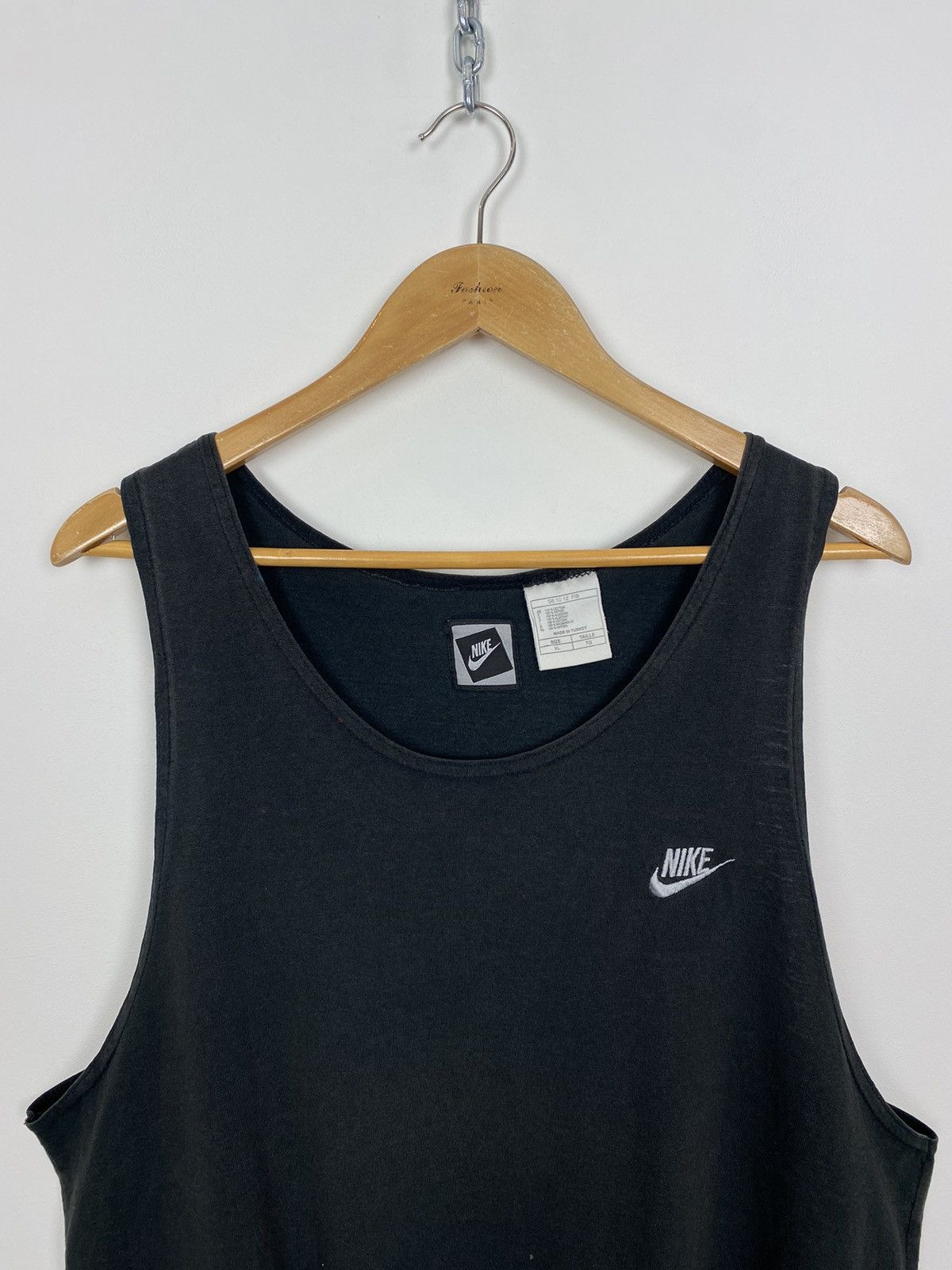 Nike Nike Sleeveless Shirt Mens Size XL Casual Athletic Black Top Size US XL / EU 56 / 4 - 2 Thumbnail