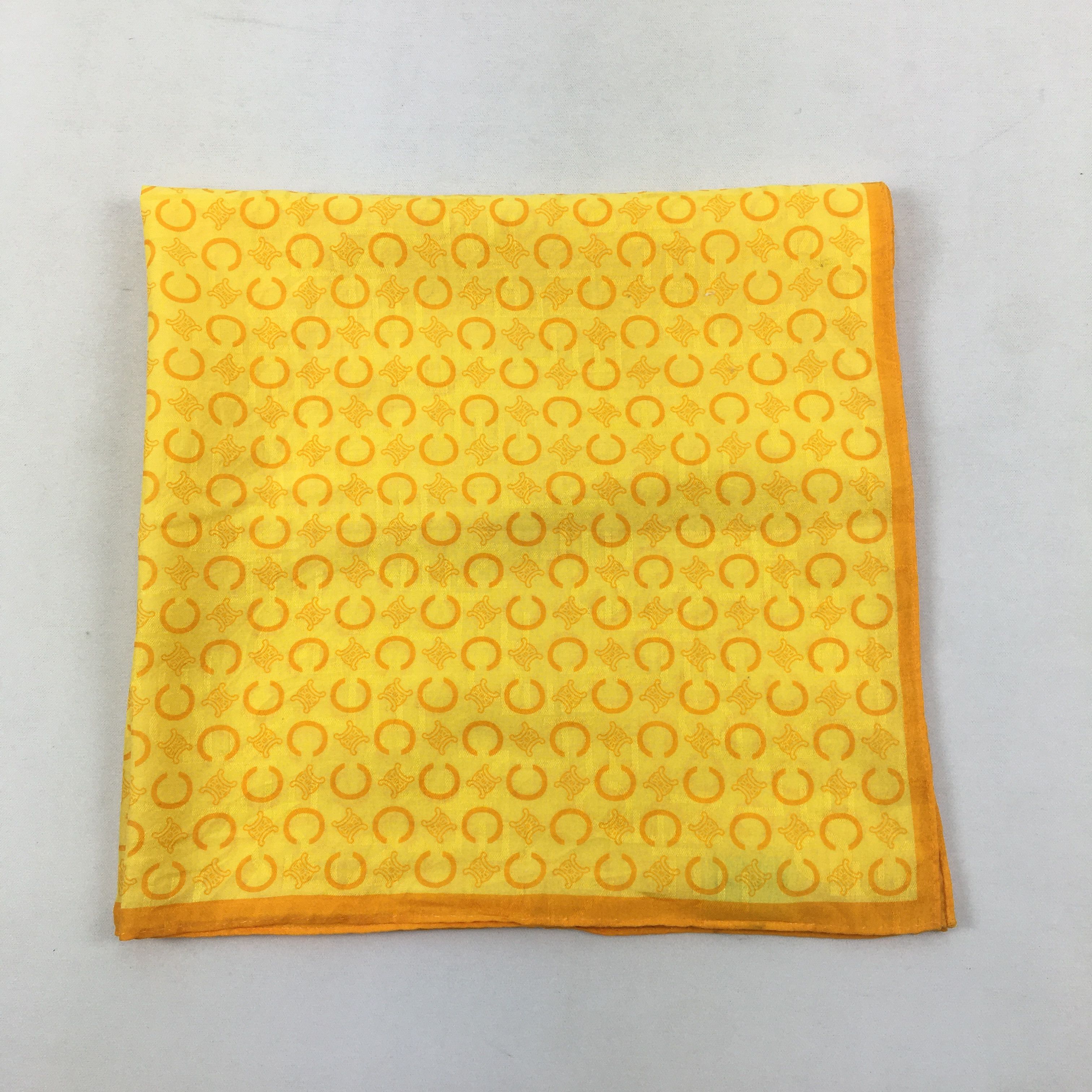 Celine Vintage Celine Handkerchief Bandana Pocket Square Bandana Size ONE SIZE - 4 Thumbnail