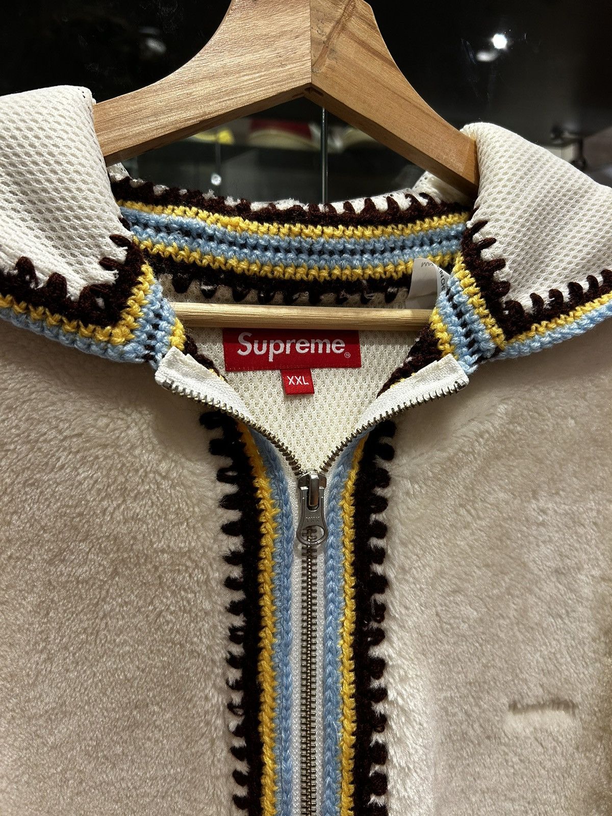 Supreme Supreme Crochet Edge Jacket Size US XXL / EU 58 / 5 - 3 Thumbnail
