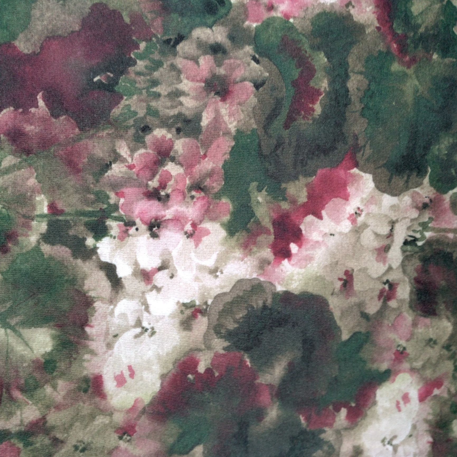 Soft Surroundings Soft Surroundings Tunic Shirt S Women Green Floral Knit Long Sleeve Pullover Round Neck Casual Watercolor Flower Size S / US 4 / IT 40 - 4 Thumbnail
