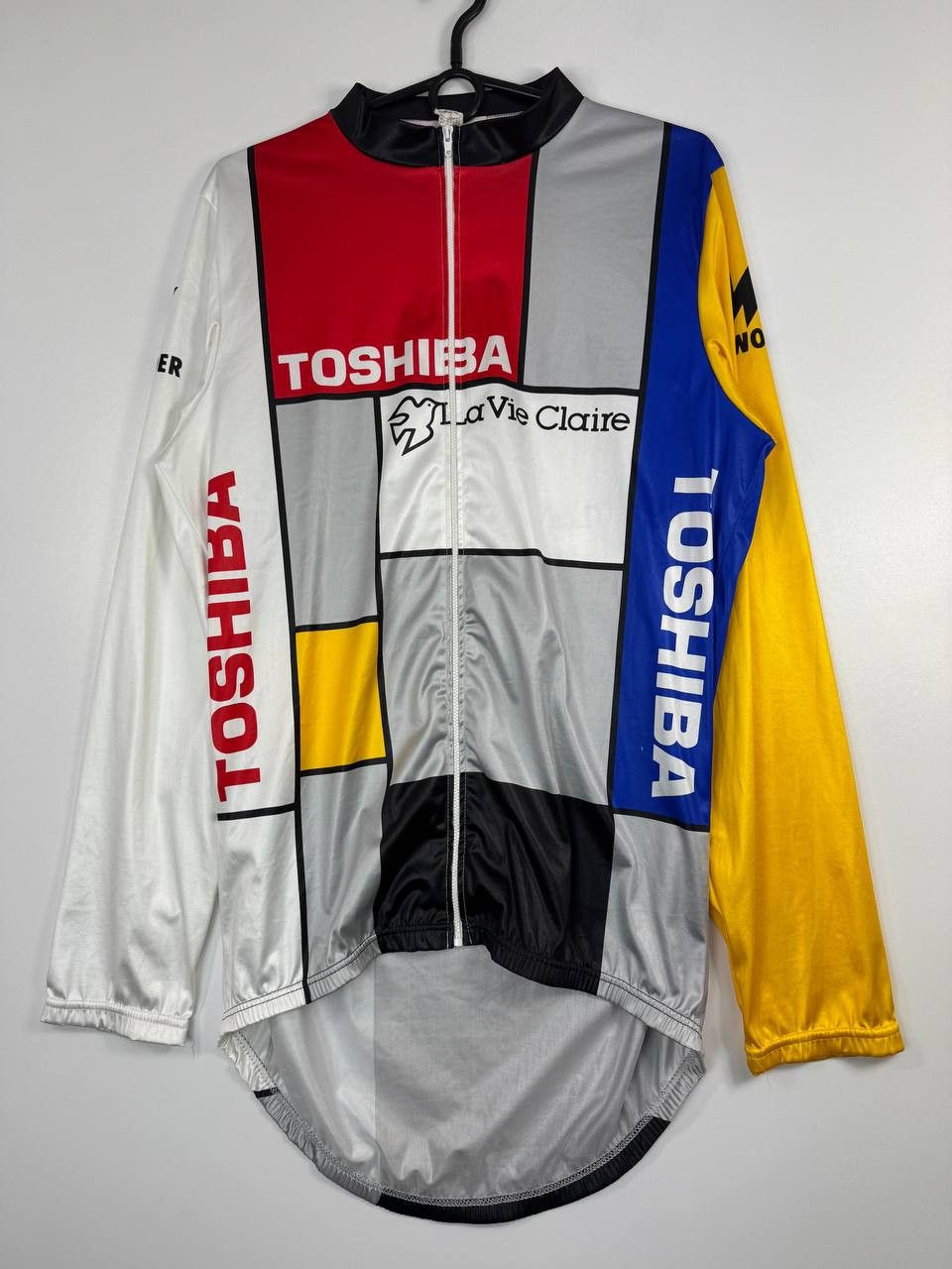 Other Vintage Toshiba La Vie Claire Cycling Jersey Mens Size L Size US L / EU 52-54 / 3 - 1 Thumbnail