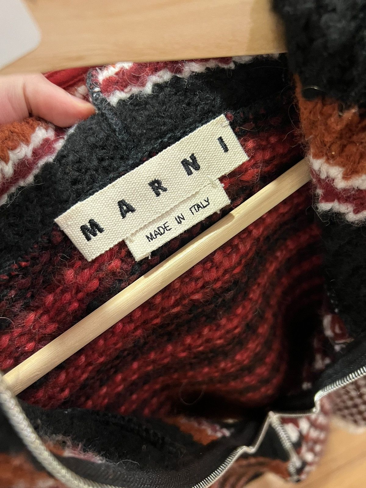 Marni [50]Marni knitted hooded sweater Size US L / EU 52-54 / 3 - 2 Thumbnail