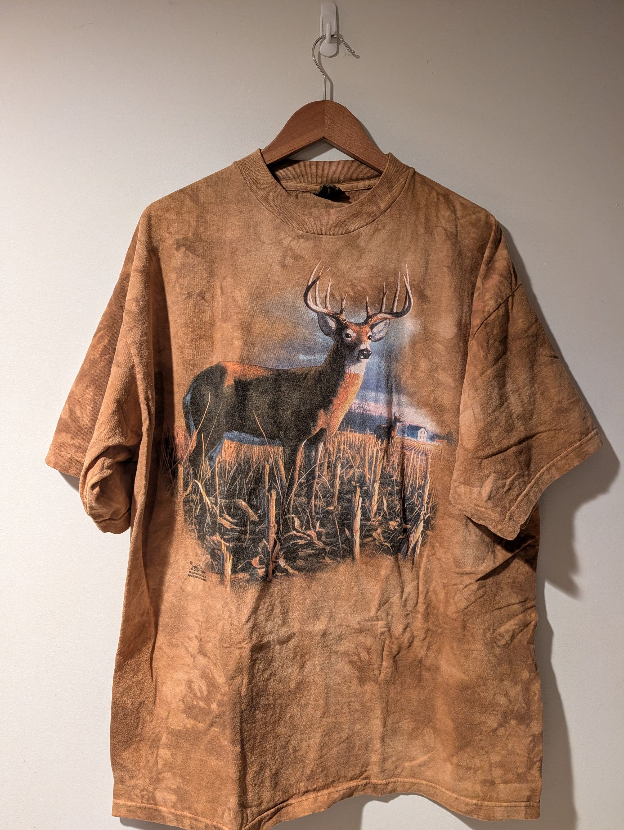 The Mountain Vintage The Mountain Deer Nature T-Shirt 2XL Tie Dye Animal Size US XXL / EU 58 / 5 - 1 Thumbnail
