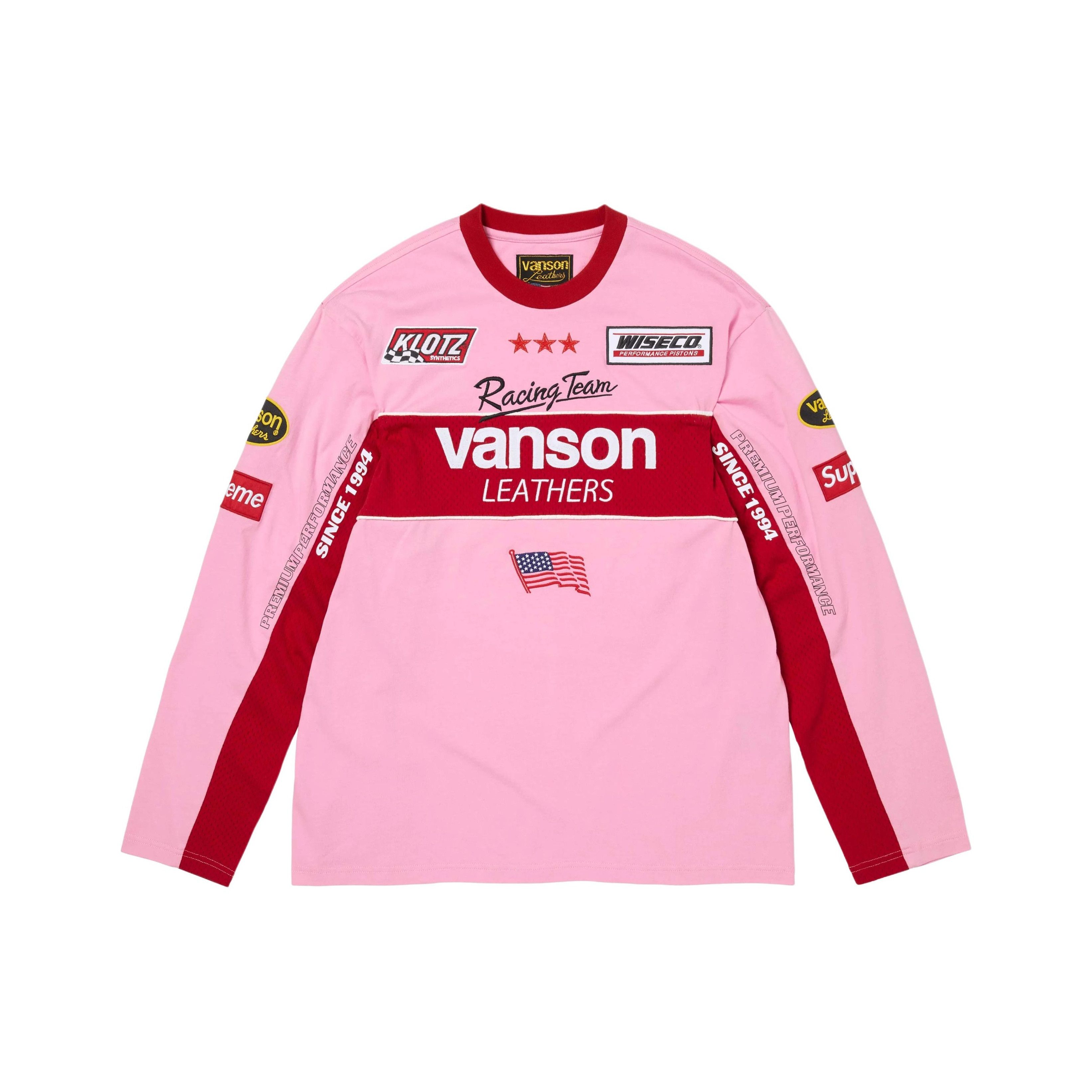 Playboy × Supreme Supreme Playboy L/S football top pink size 