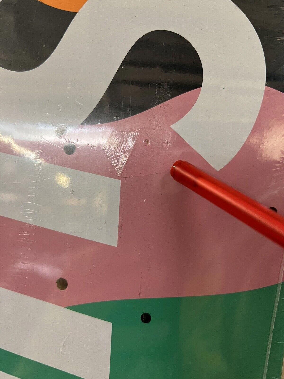 Supreme SS16 Mendini Skateboard Deck 2016 Pink Size ONE SIZE - 2 Thumbnail