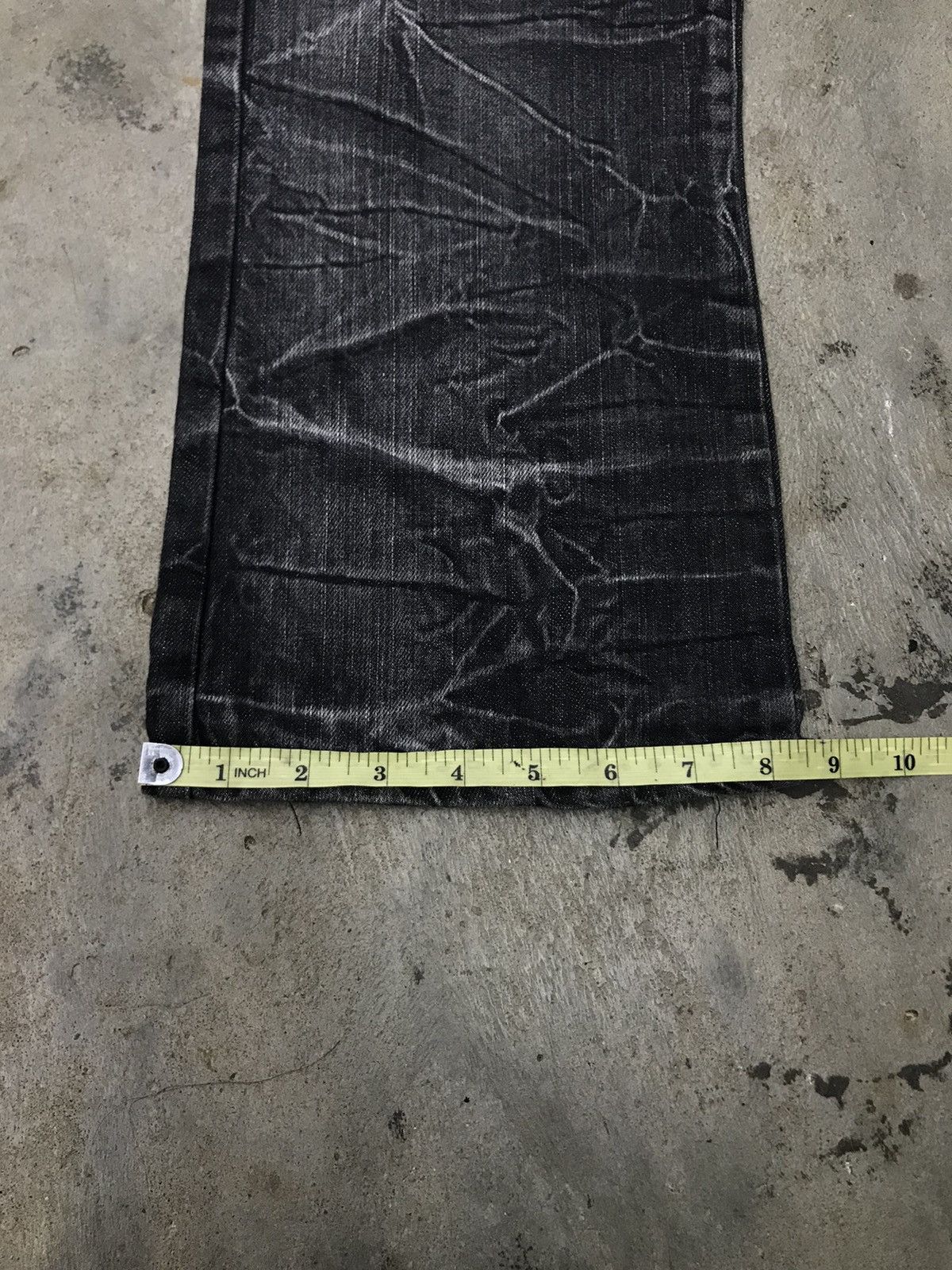 If Six Was Nine japanese brand wild life mud splater jeans undefined Size US 29 - 13 Thumbnail