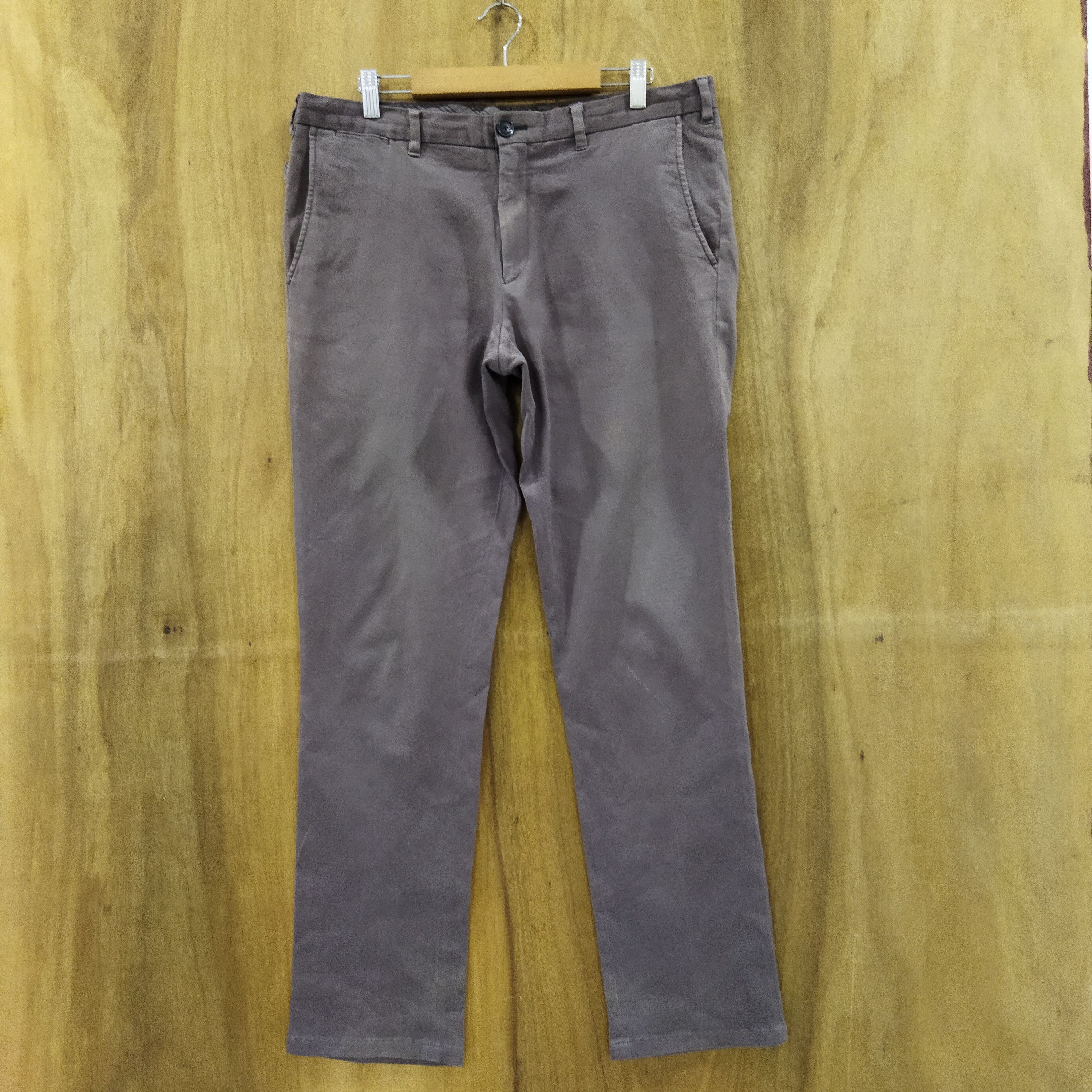 image of Burberry Brown Chino Pants, Men's (Size 34)