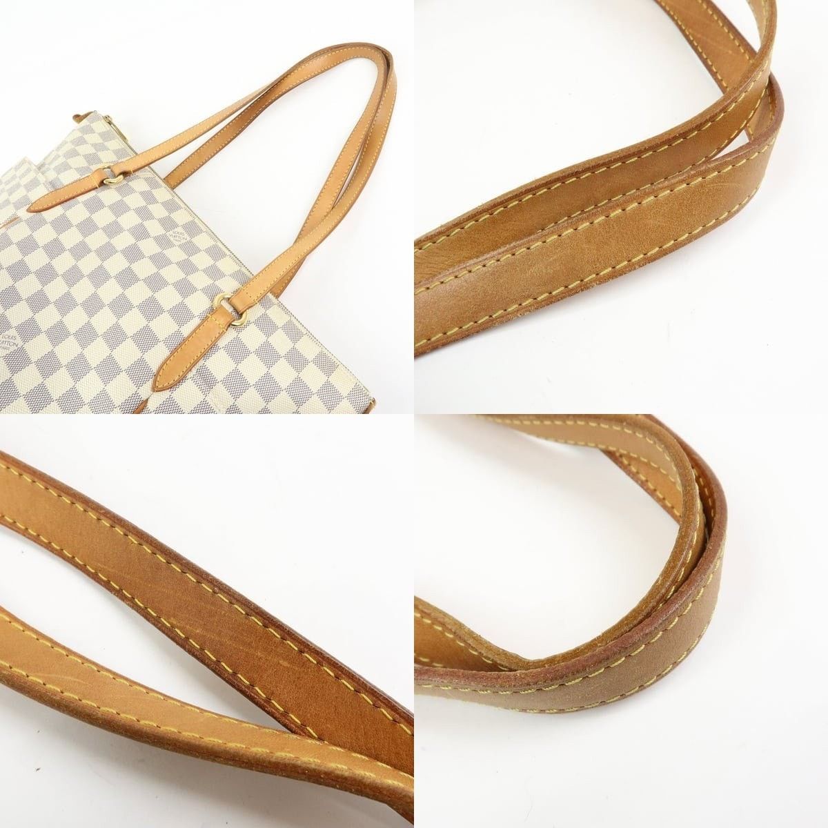 Louis Vuitton Louis Vuitton Damier Azur Totally MM Tote Size ONE SIZE - 4 Thumbnail