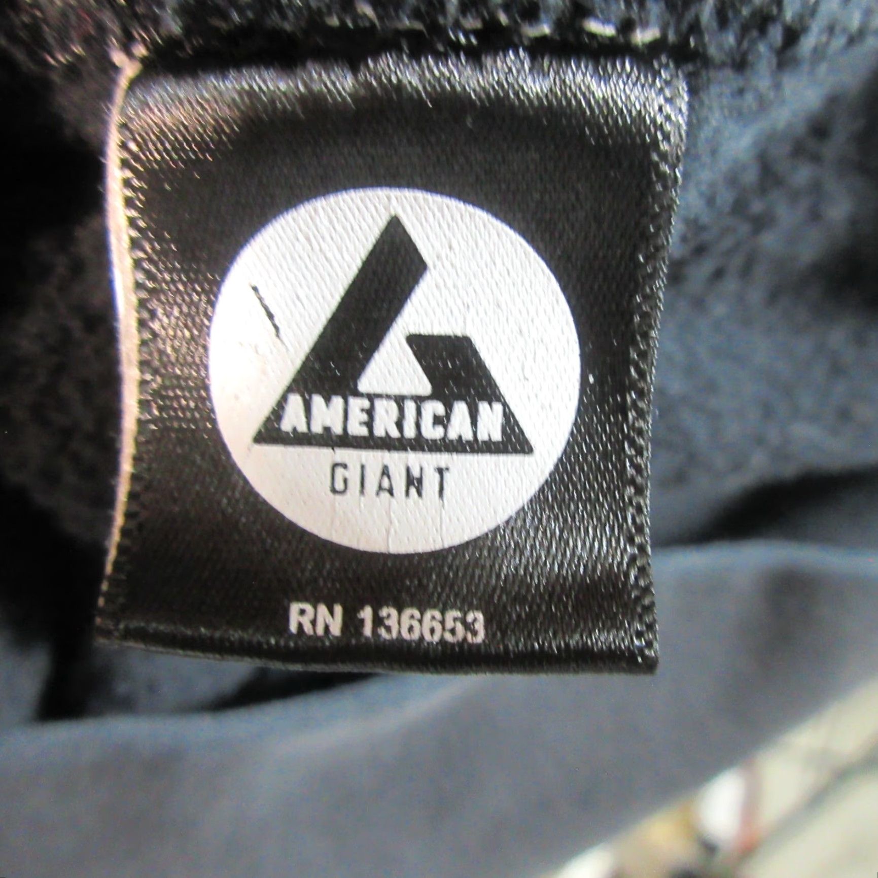 Vintage American Giant Hoodie Womens XS Black heavy Cotton Fleece Full Zip USA Size XS / US 0-2 / IT 36-38 - 3 Thumbnail