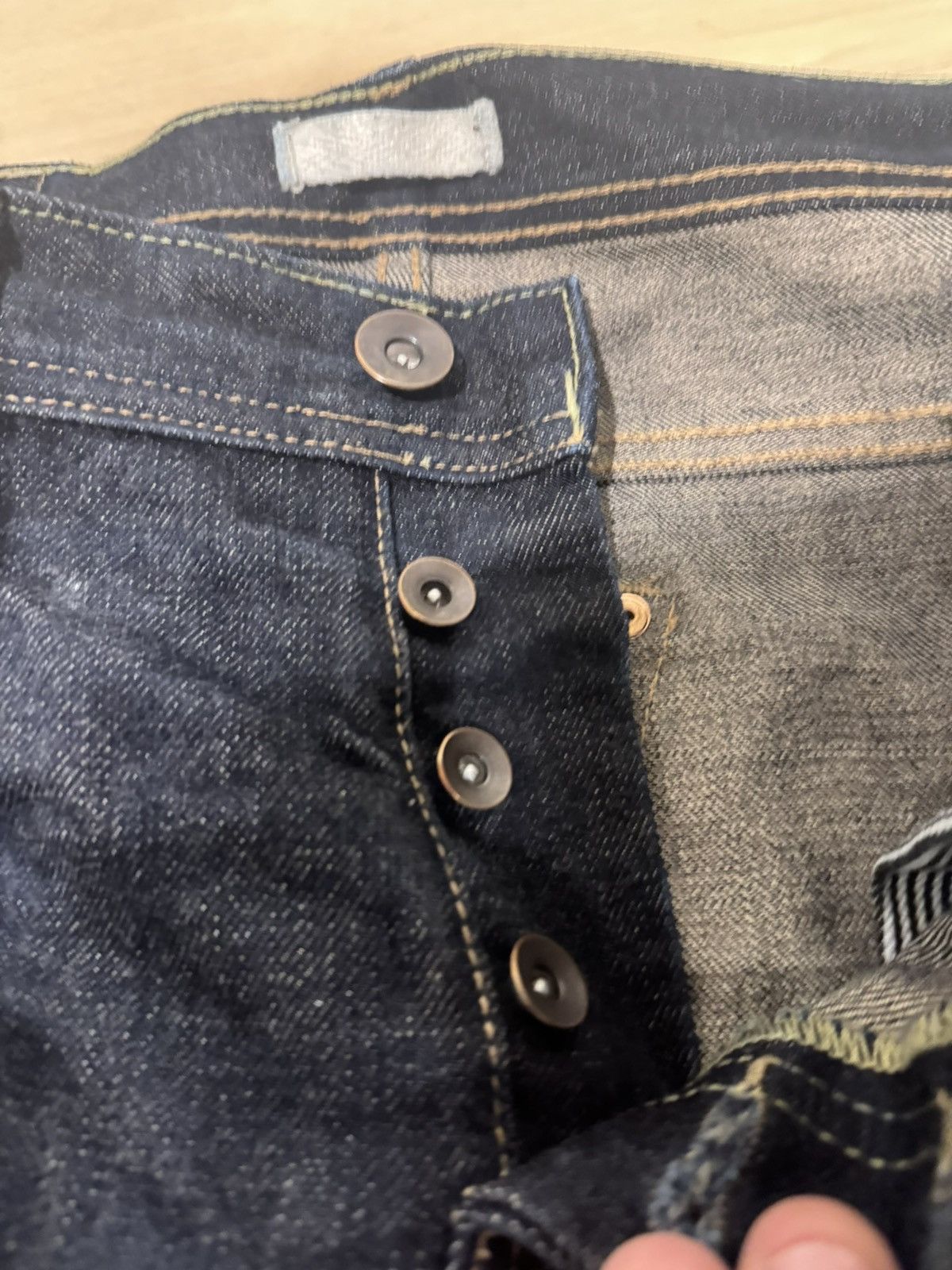 The Unbranded Brand The Unbranded Brand Selvedge Denim 18oz. UB469 Size US 31 - 2 Thumbnail
