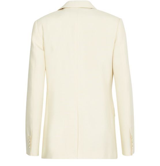 Celine o1y0725 Blazer in Ivory Size M / US 6-8 / IT 42-44 - 2 Thumbnail