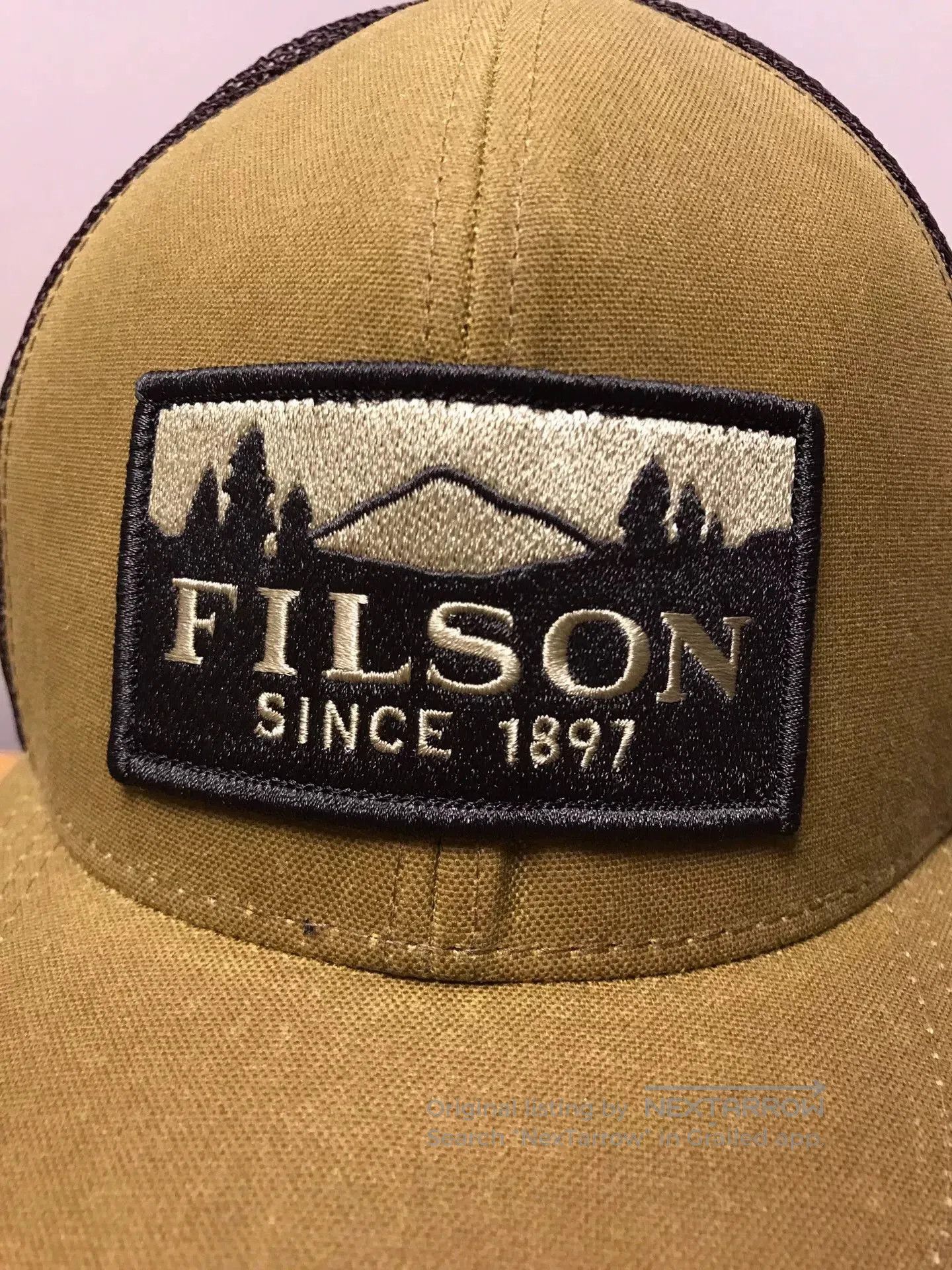 Filson Filson Oil Wax Canvas Mesh Cap. Size ONE SIZE - 5 Thumbnail