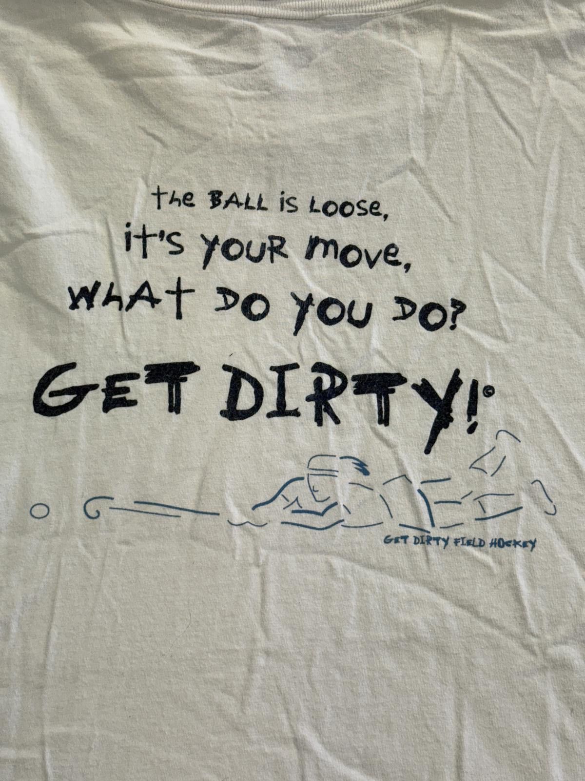 Delta Get Dirty Field Hockey T-shirt The Ball is Loose Tee XL Size US XL / EU 56 / 4 - 1 Thumbnail