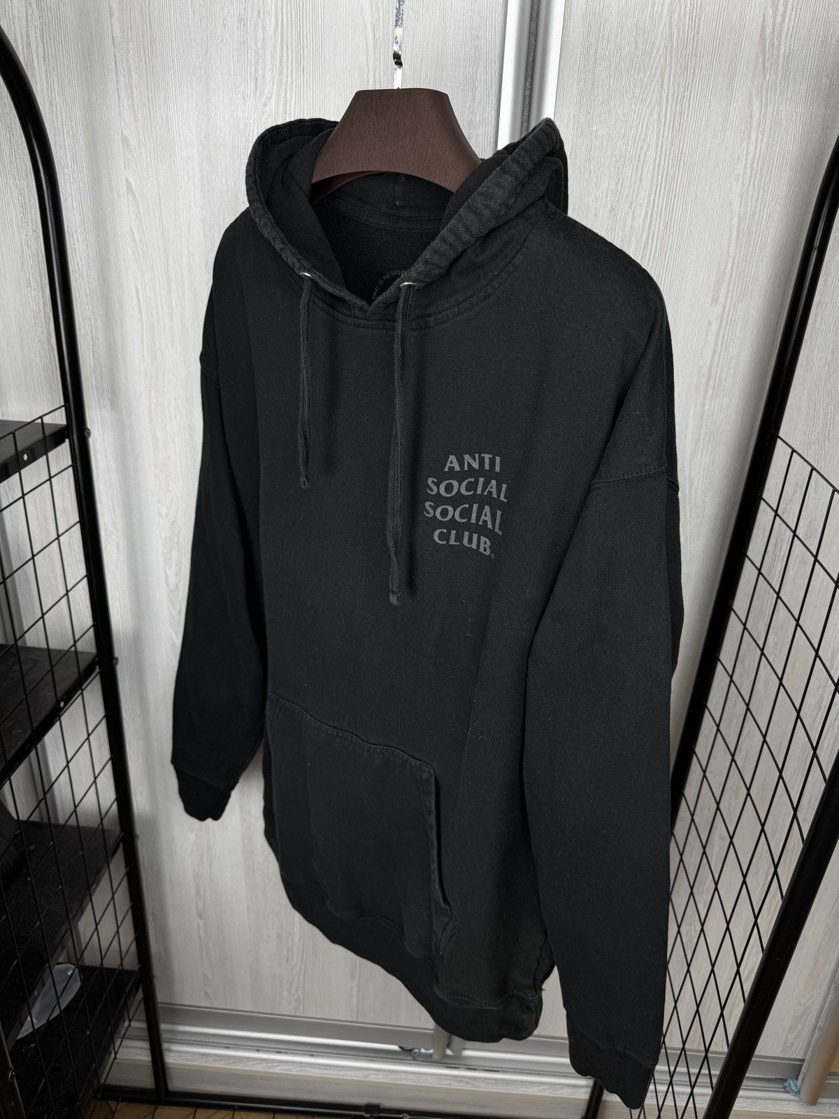 Anti Social Social Club Anti Social Social Club Hell O Rose Black hoodie made in USA Size US XXL / EU 58 / 5 - 7 Thumbnail