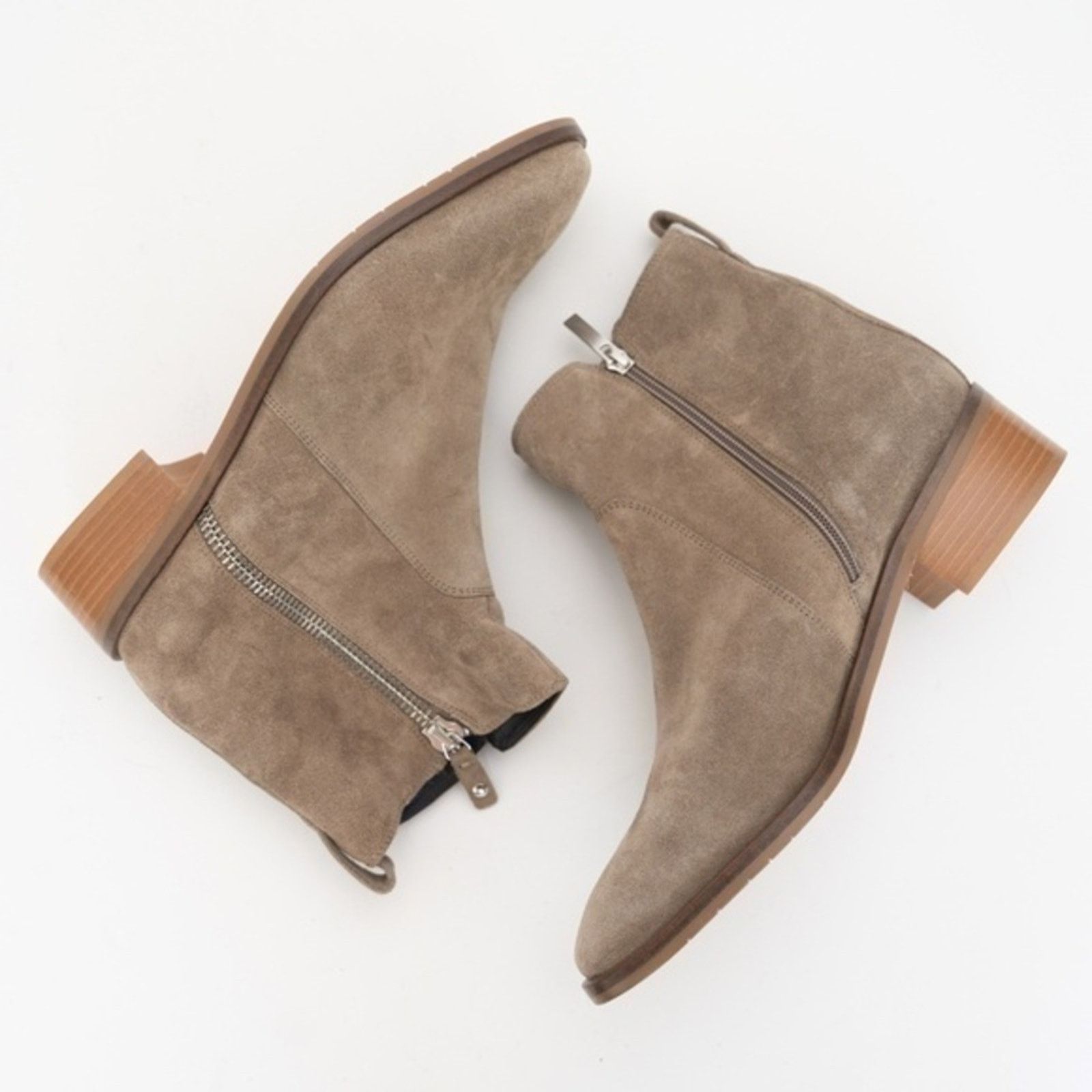 Aquatalia Aquatalia. New! Fuoco Suede Ankle Boots. Size US 12 / IT 42 - 1 Thumbnail