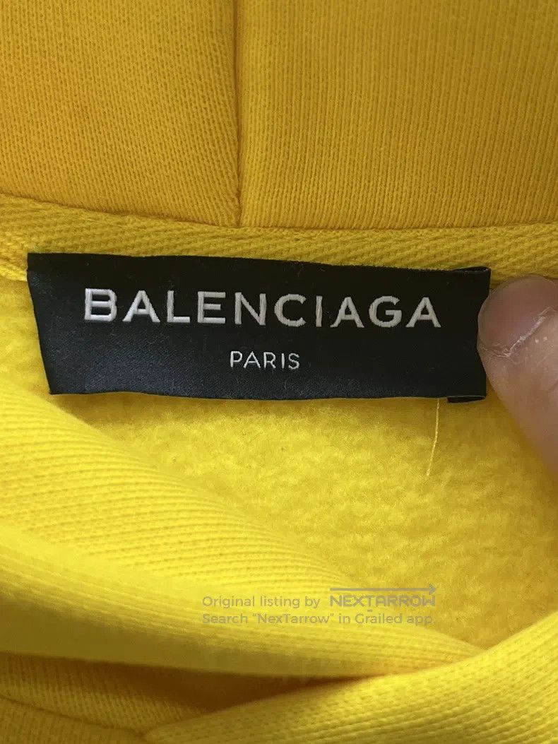 Balenciaga Balenciaga Fleece hoodie Size US XL / EU 56 / 4 - 3 Thumbnail