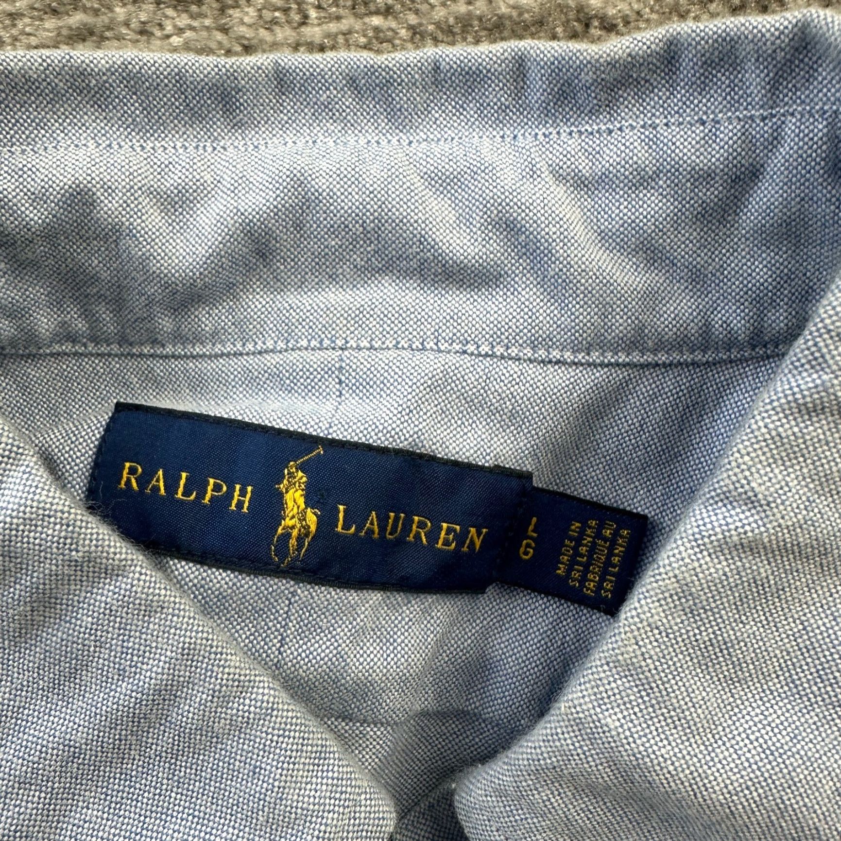 Polo Ralph Lauren Polo Ralph Lauren Shirt Mens Large Blue All Over Print Oxford USA Monuments Size US L / EU 52-54 / 3 - 6 Thumbnail