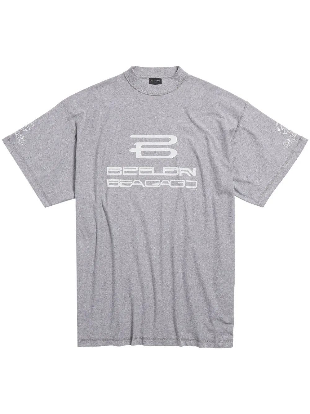 Balenciaga AI Generated Distressed T-Shirt in grey