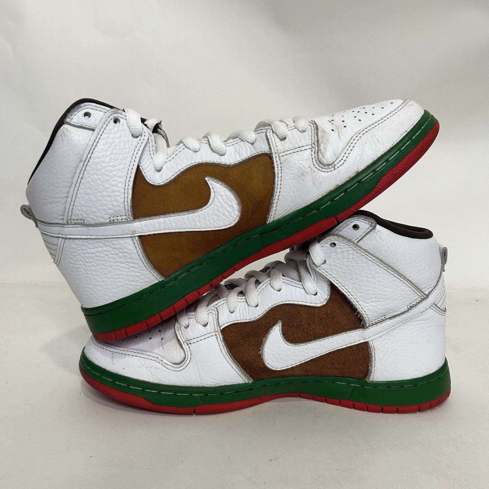 Nike Nike SB Dunk High “California Republic/Pecan White” Size US 11 / EU 44 - 3 Thumbnail