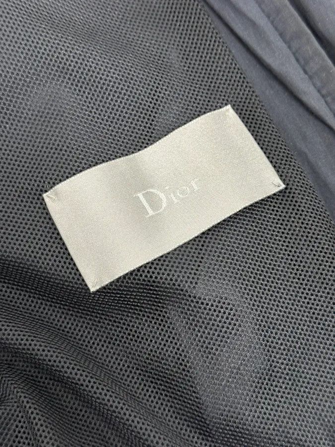 Dior AW2009 Dior Navy Bomber Jacket by Kris Van Assche Size US M / EU 48-50 / 2 - 11 Thumbnail