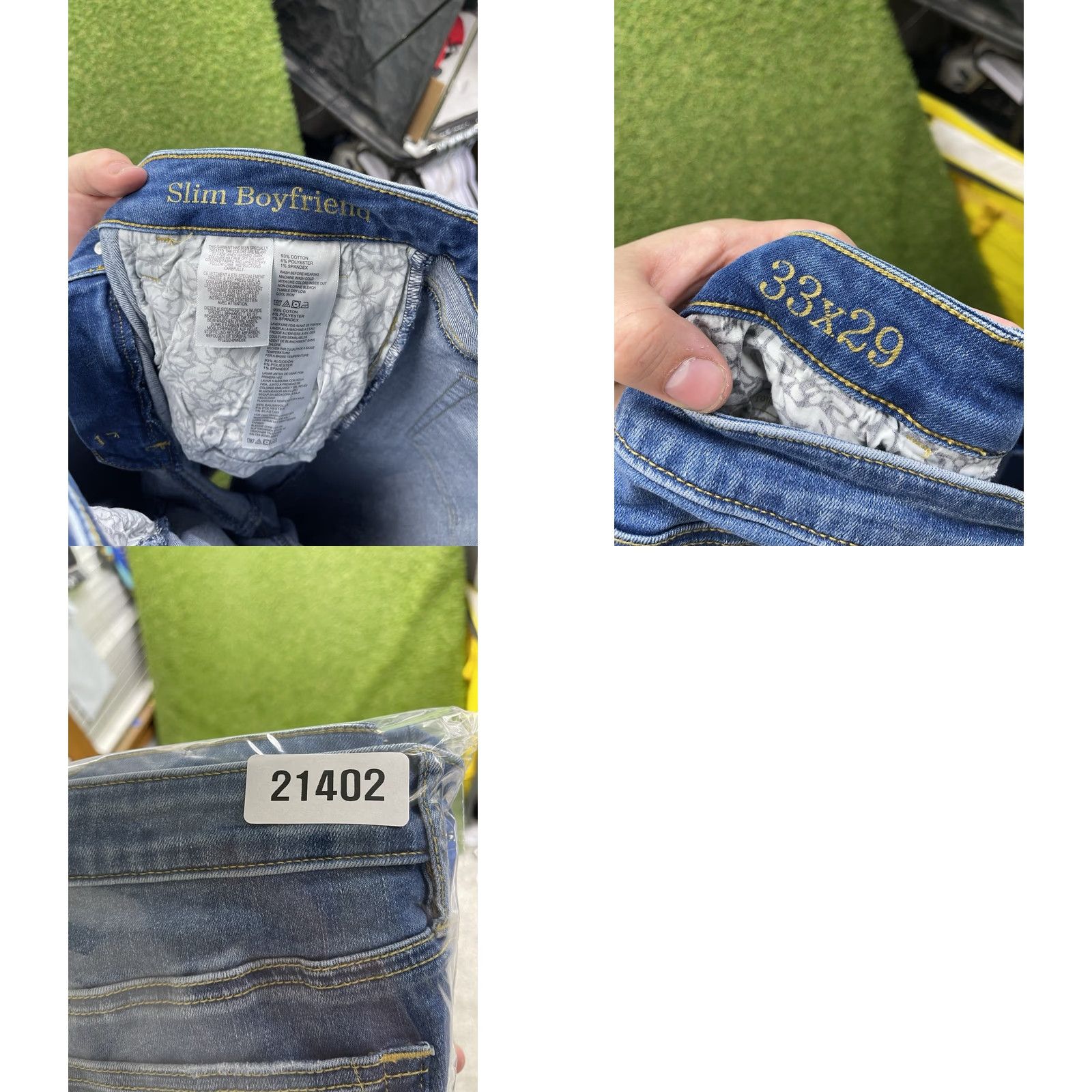 Tommy Bahama Tommy Bahama Jeans Slim Boyfriend Fit 33x29 Denim Blue Regular Women’s Stretch Medium Wash 5-Pocket Rise Mid Vintage No Mens Womens Boys Girls Size 24" / US 00 / IT 34 - 8 Thumbnail