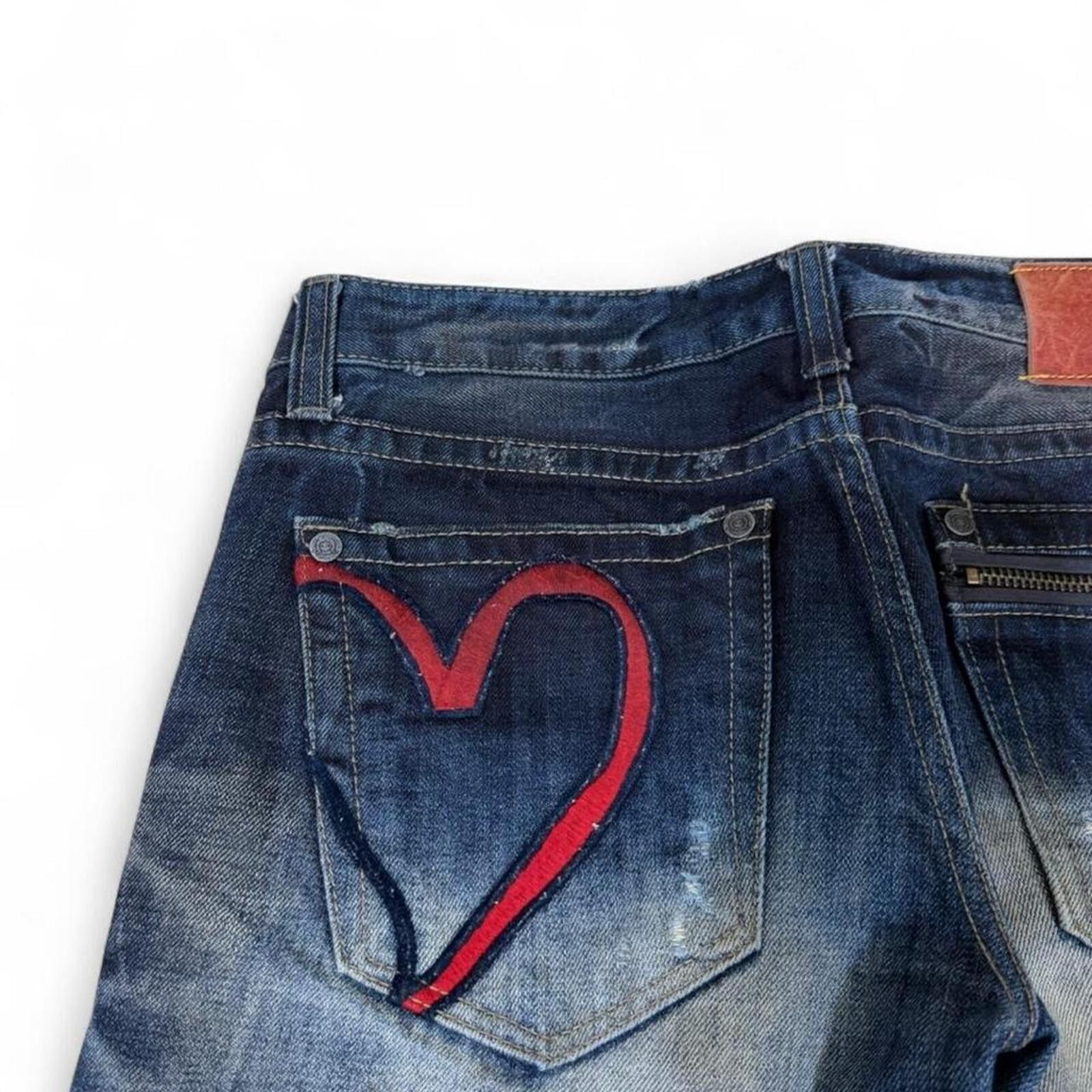 Other Coca blue denim jeans with heart detail Size 30" / US 8 / IT 44 - 4 Thumbnail