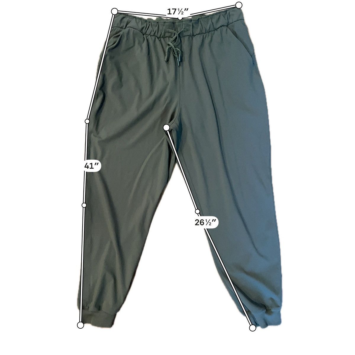 Lululemon Lululemon Stretch High-Rise Jogger Dark Olive Size 14 Size 36" / US 14 / IT 50 - 3 Thumbnail