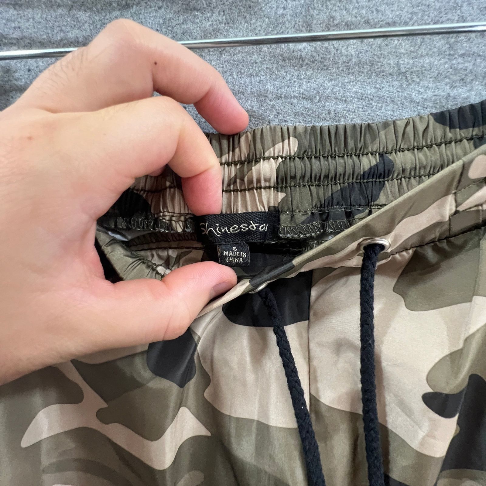 Other Shinestar Camo Jogger Women's Size Small Green Pants Size 27" / US 4 / IT 40 - 7 Thumbnail