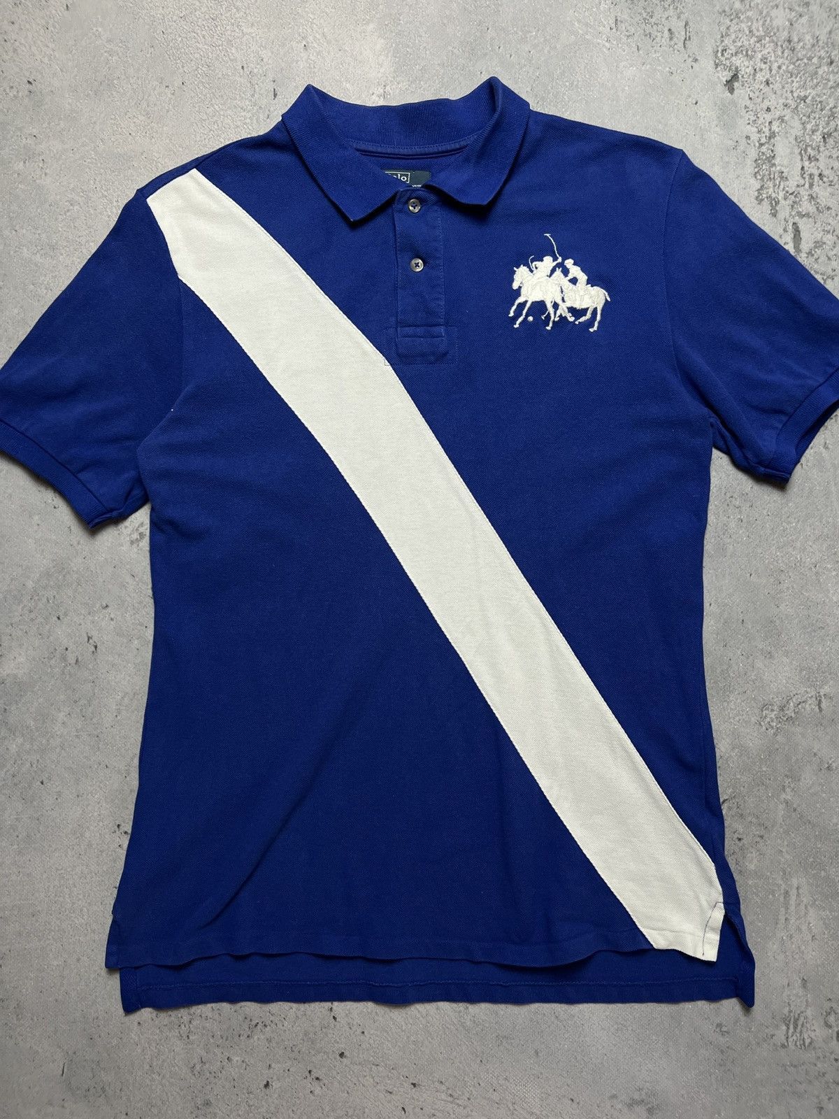 Polo Ralph Lauren Vintage Polo Ralph Lauren Striped Rugby y2k Tee USA Rare 00s Size US M / EU 48-50 / 2 - 5 Thumbnail
