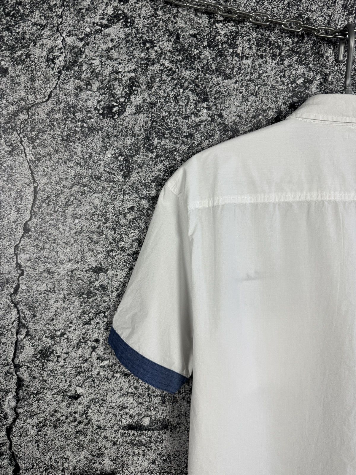 Carlo Colucci Carlo Colucci Short Sleeve Shirt Button Up Sailing Crew XL Size US XL / EU 56 / 4 - 13 Thumbnail