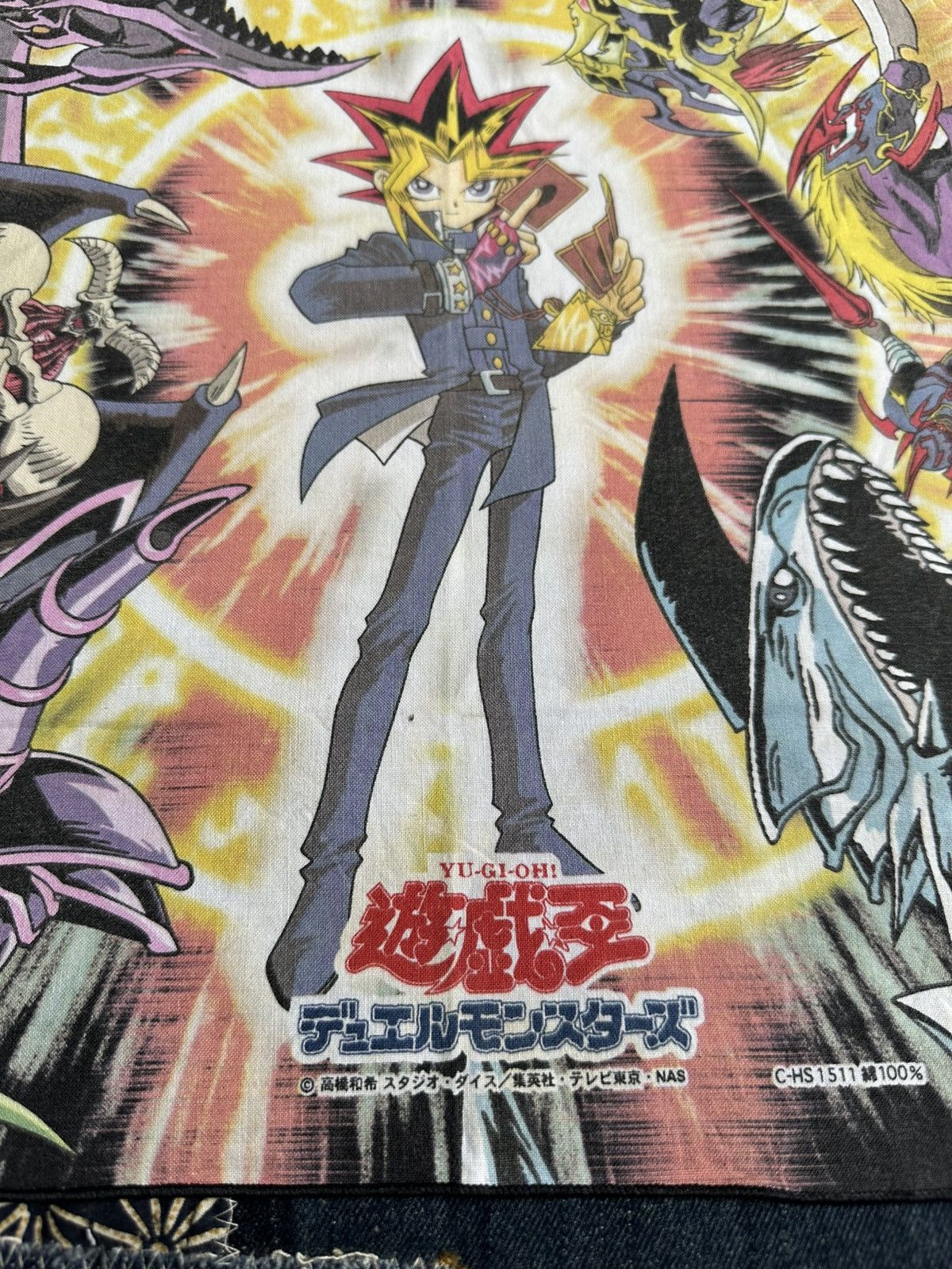 Anime Yu Gi Oh Art Japan Handkerchief/ Neckerchief/ Bandana Size ONE SIZE - 1 Thumbnail
