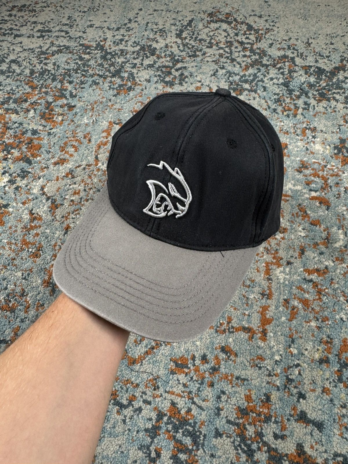 Other Vintage y2k Dodge SRT Hellcat embroidered hat USDM musclecar Size ONE SIZE - 2 Thumbnail
