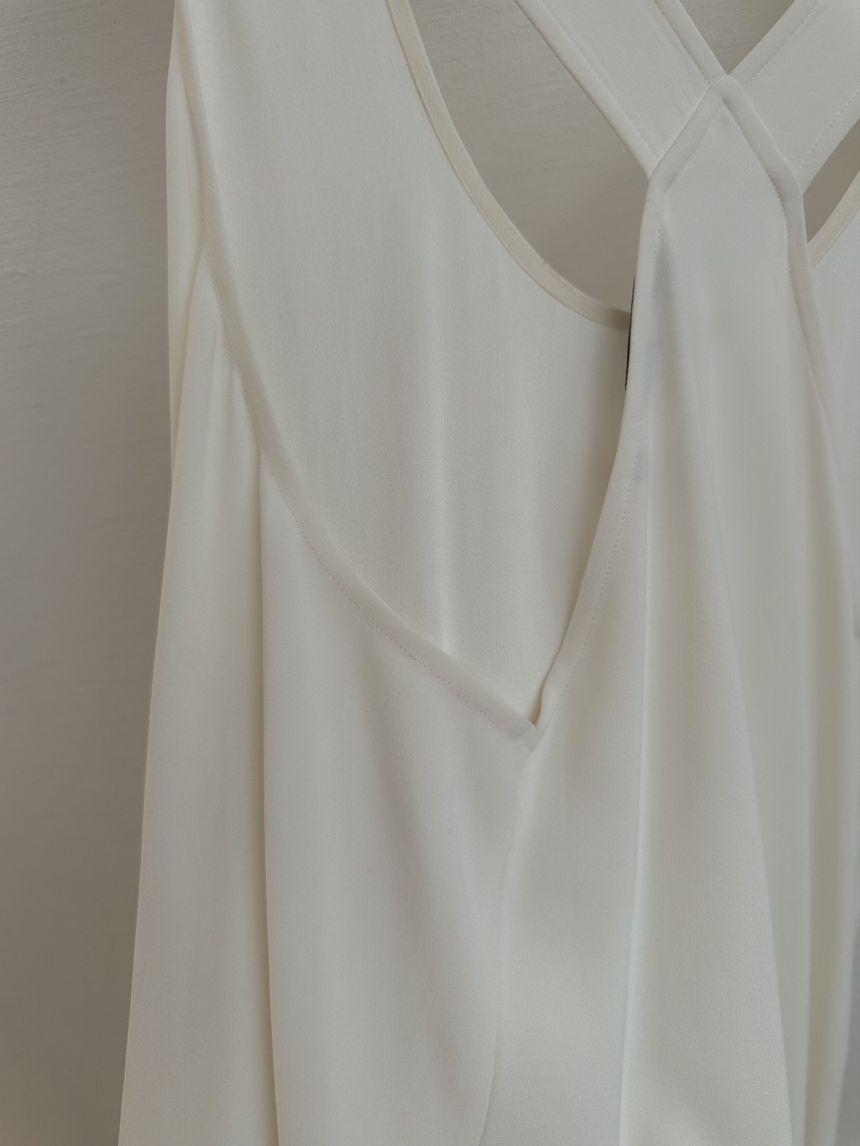 Helmut Lang Light asymmetric dress Size L / US 10 / IT 46 - 3 Thumbnail