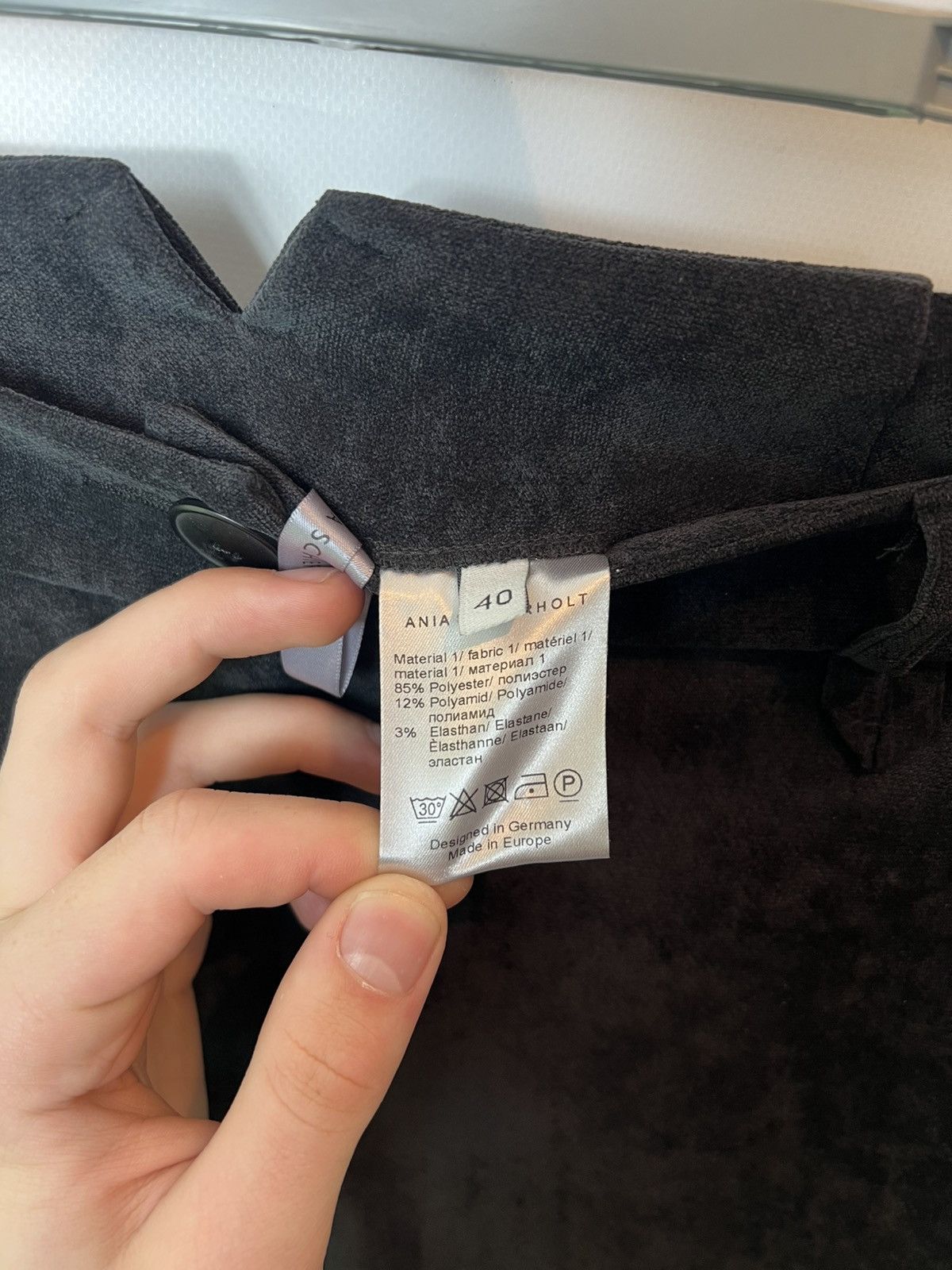 Vintage Vintage avant garde designer Ania Schierholt Pants Size 40 Size 30" / US 8 / IT 44 - 7 Thumbnail