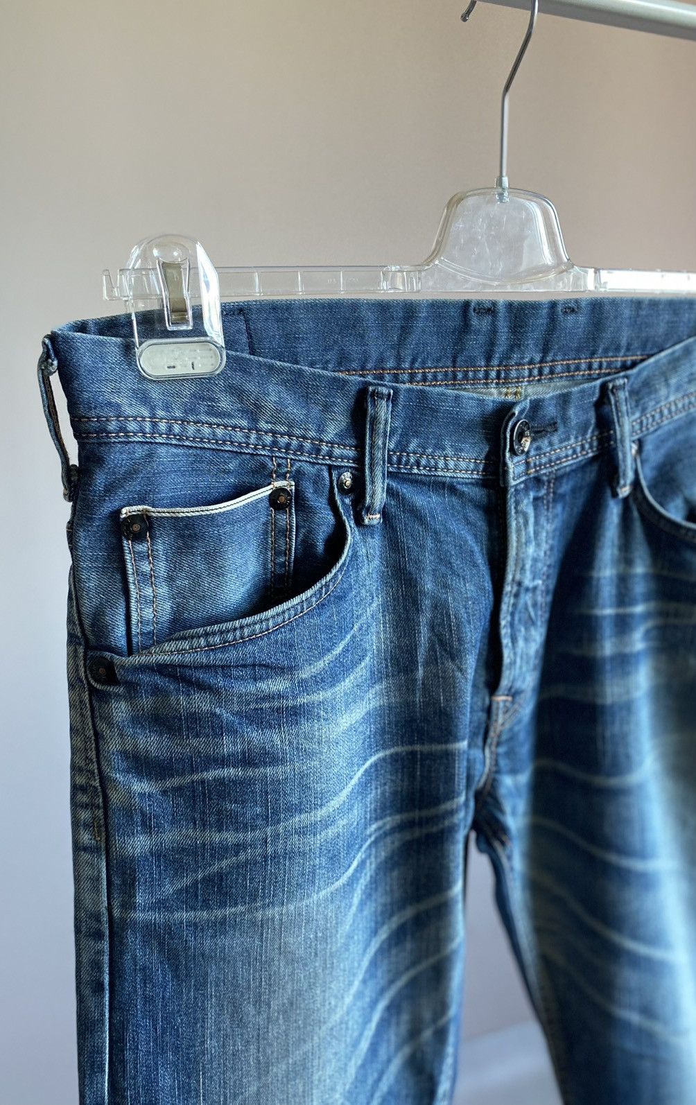 Edwin Edwin SK505S Japan Selvedge Jeans Pants Size US 33 - 7 Thumbnail