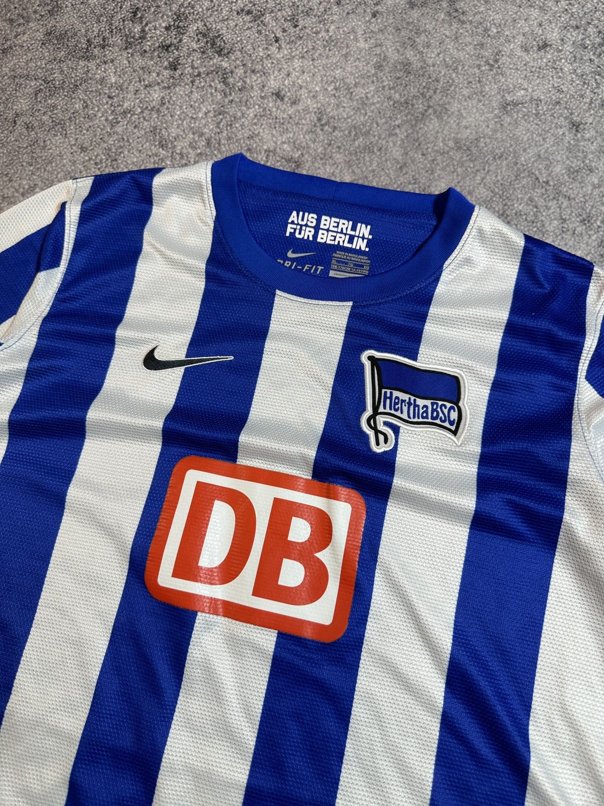 Nike Nike Hertha BSC Soccer Jersey Streetwear Style Rare Xs Size US XS / EU 42 / 0 - 2 Thumbnail