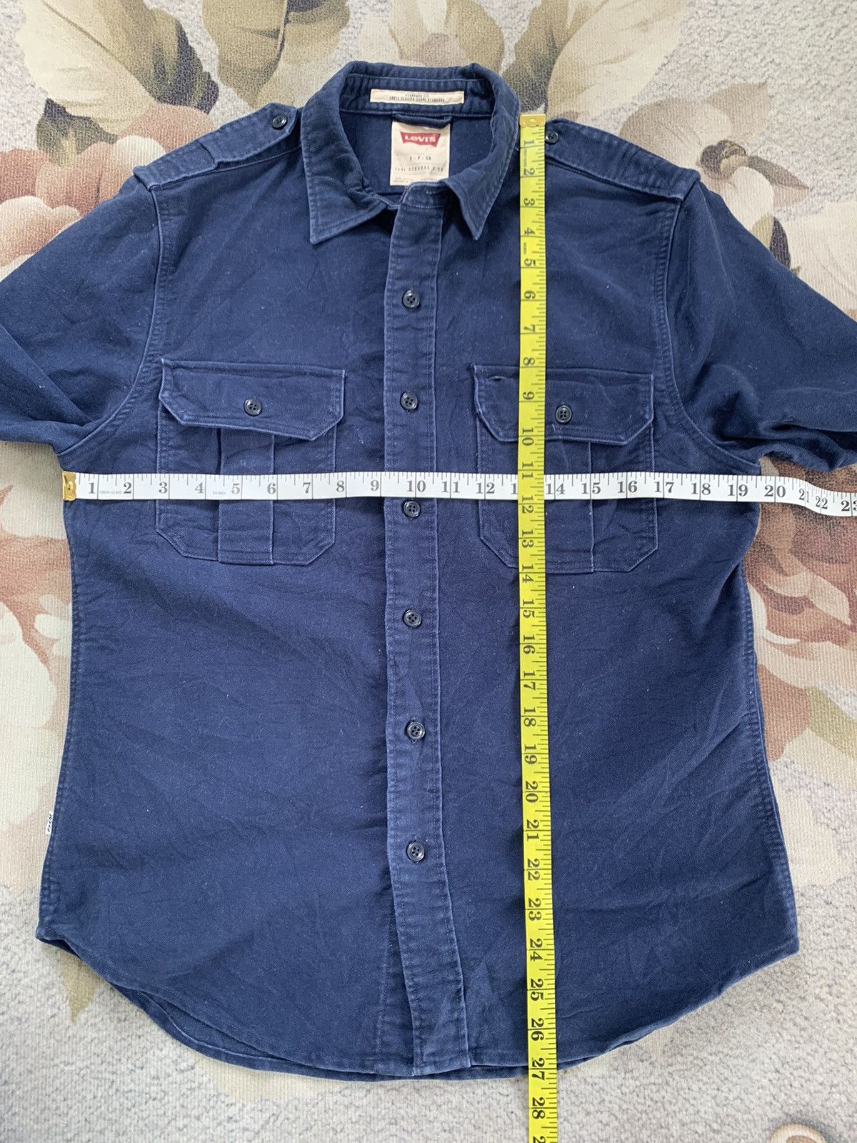 Levi's Levis Standard Fit Buttons Jacket Size US S / EU 44-46 / 1 - 8 Thumbnail