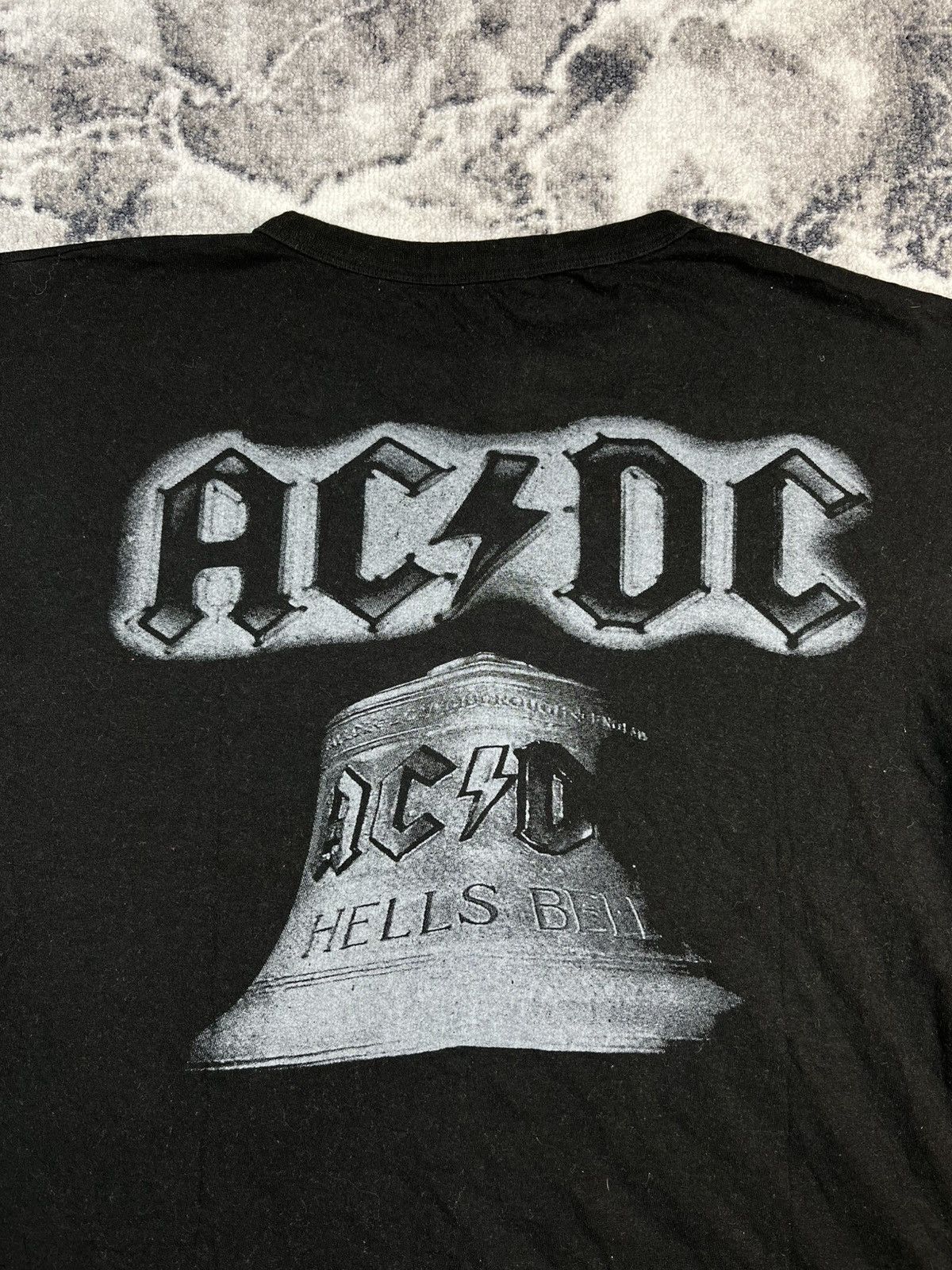 AC/DC AC/DC Hells Bells Double Sided Band Tee Boxy XL Size US XL / EU 56 / 4 - 12 Thumbnail