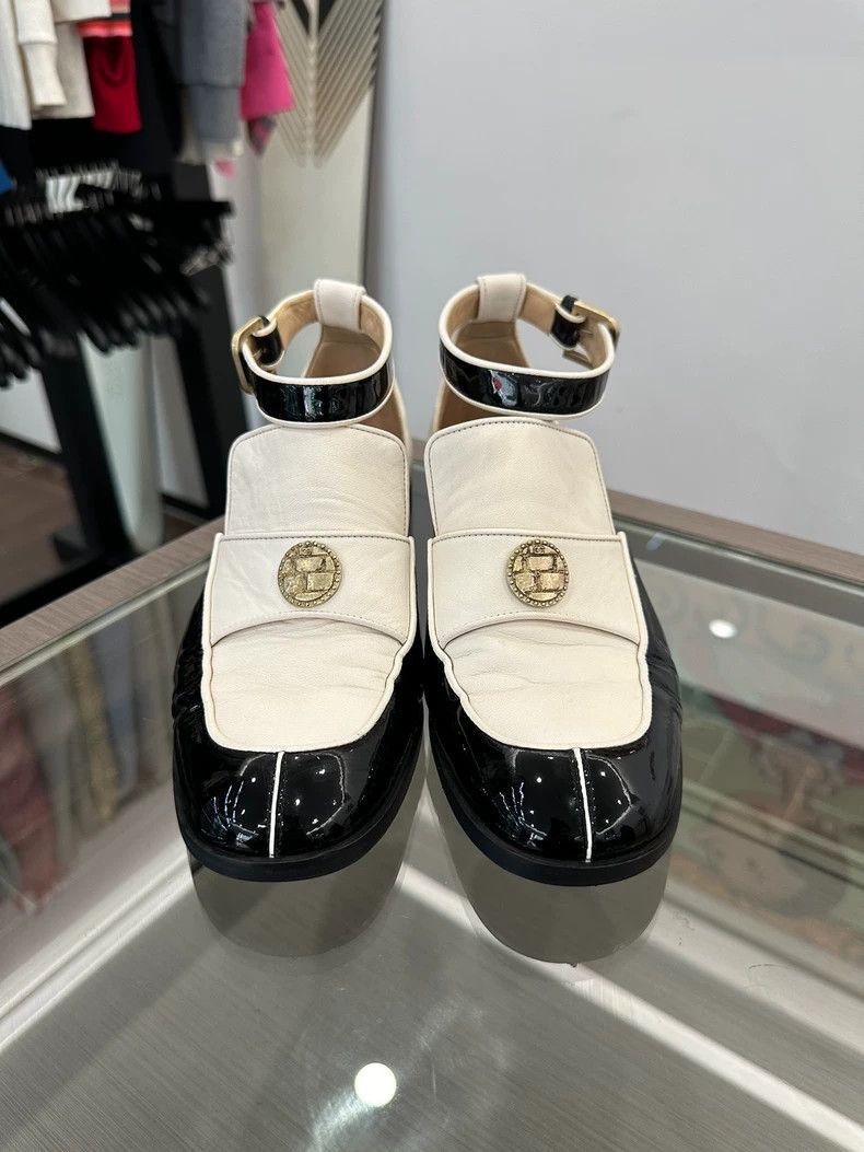 Chanel Chanel Black and White Panda Shoes -2505 Size US 6 / EU 39 - 2 Thumbnail