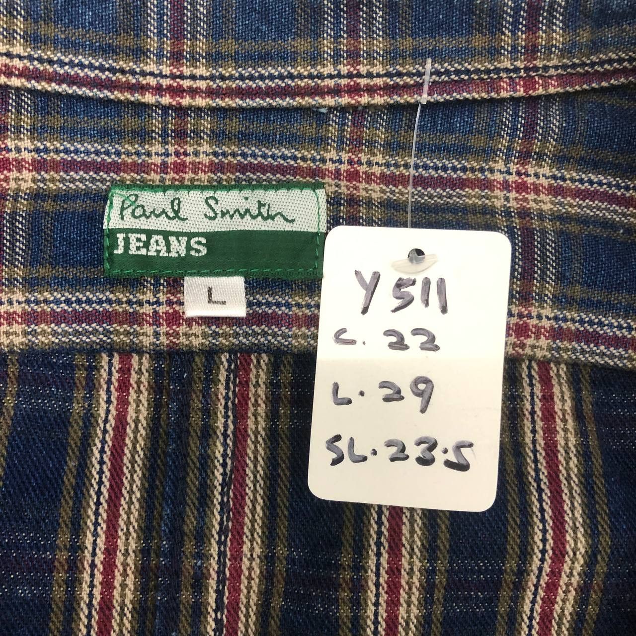 Paul Smith Y511 PAUL SMITH JEANS FLANNEL JACKETS Size US L / EU 52-54 / 3 - 6 Thumbnail