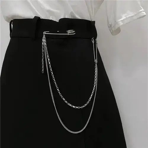 Japanese Brand Double Chain Brooch / Pocket Chain Size ONE SIZE - 2 Thumbnail
