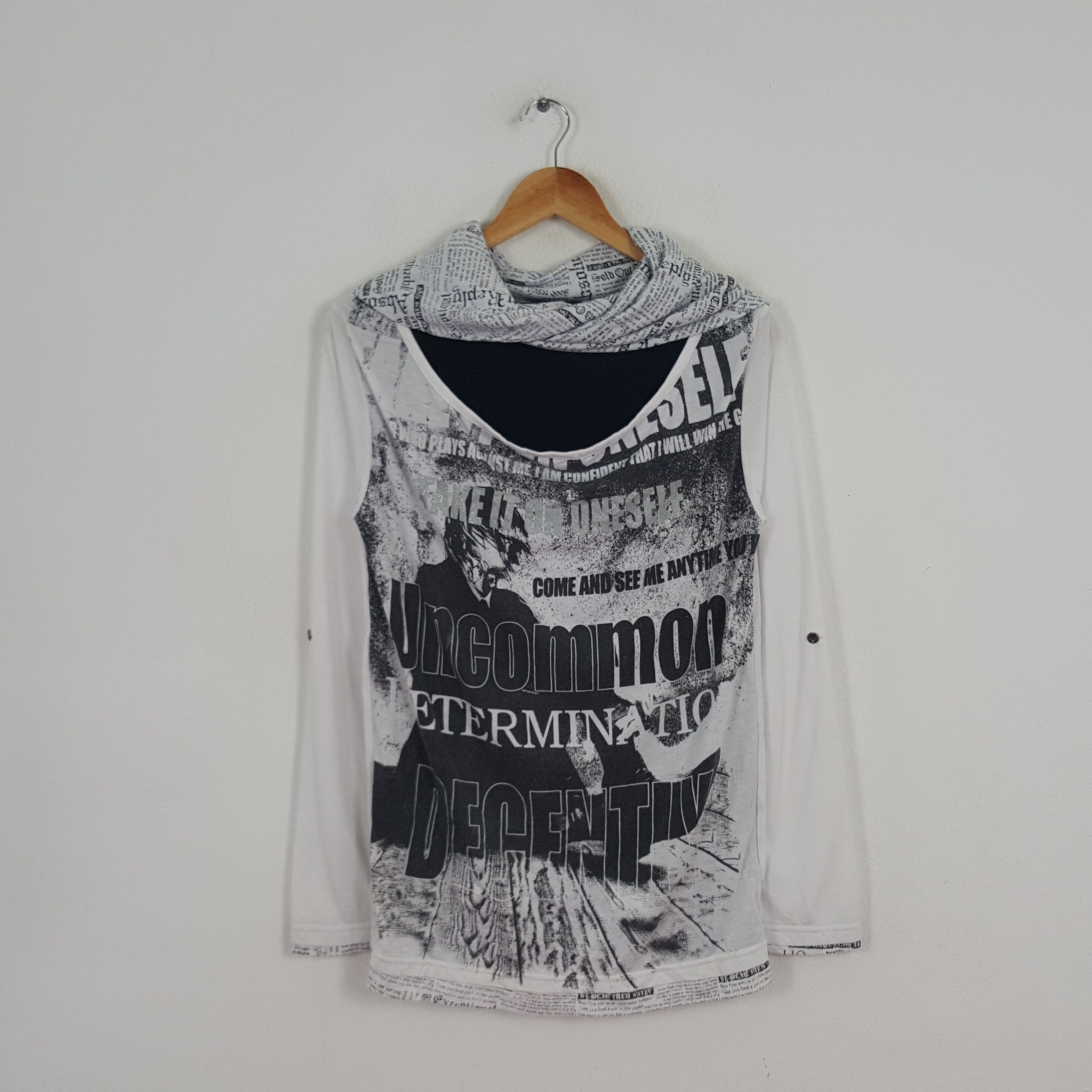 If Six Was Nine × Vintage Vintage Dope.H Uncommon Japanese Grunge Style Tshirt Size US XS / EU 42 / 0 - 1 Thumbnail