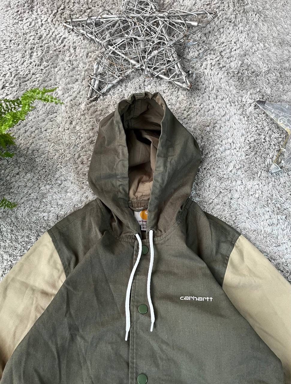 Carhartt × Vintage Carhartt Light Jacket Bomber Streetwear Logo Rare Size US S / EU 44-46 / 1 - 2 Thumbnail