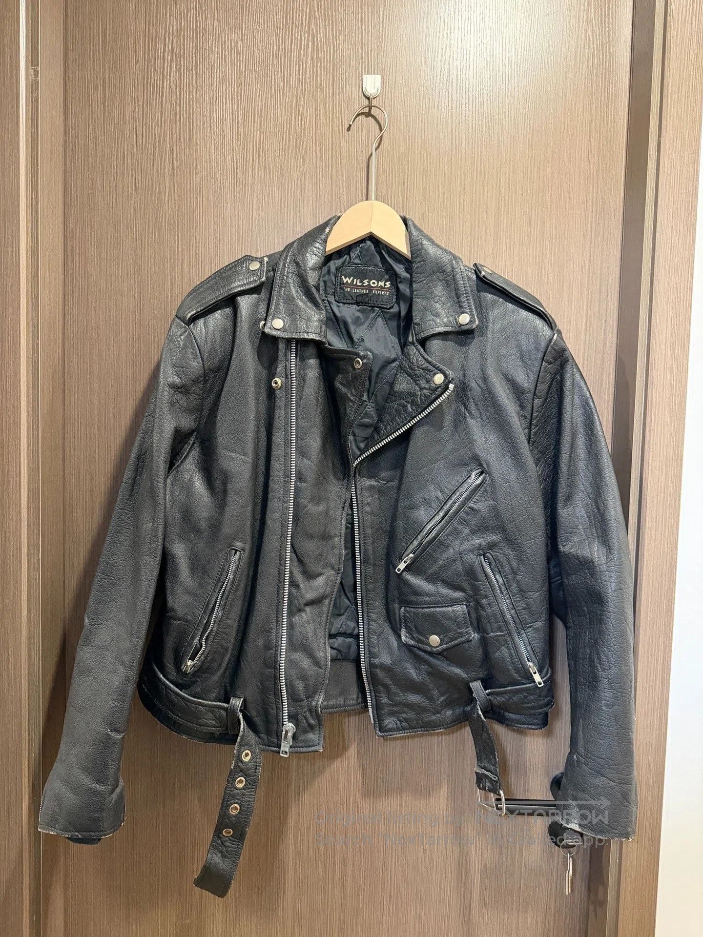 Schott Wilsons Vintage Schott 618 Leather Jacket. Size US XL / EU 56 / 4 - 1 Thumbnail
