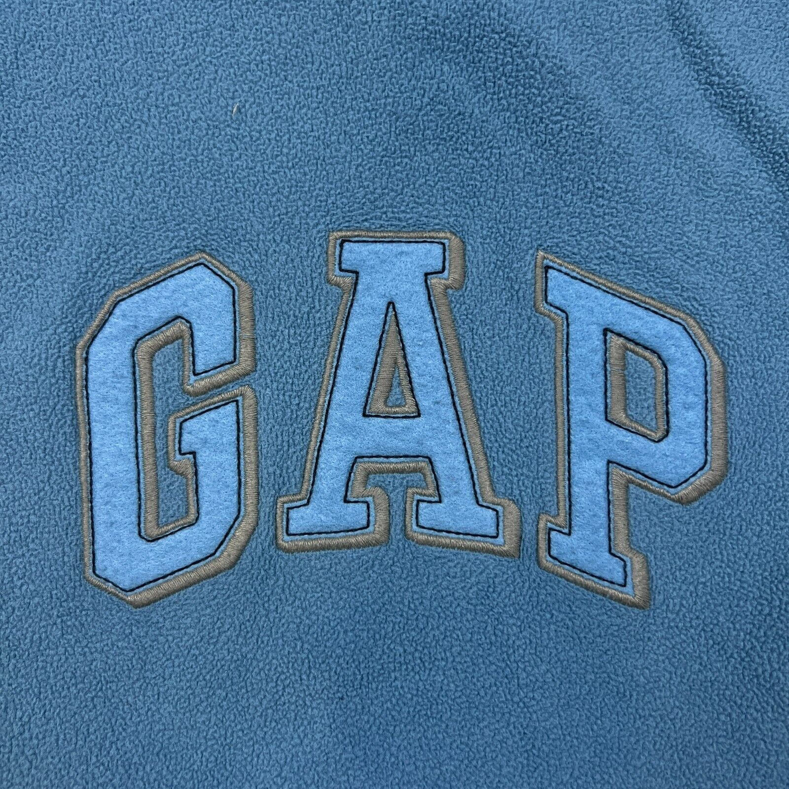 Gap × Vintage Gap Hoodie Medium Spell Out Classic Outdoor Pullover Fleece Size US M / EU 48-50 / 2 - 2 Thumbnail