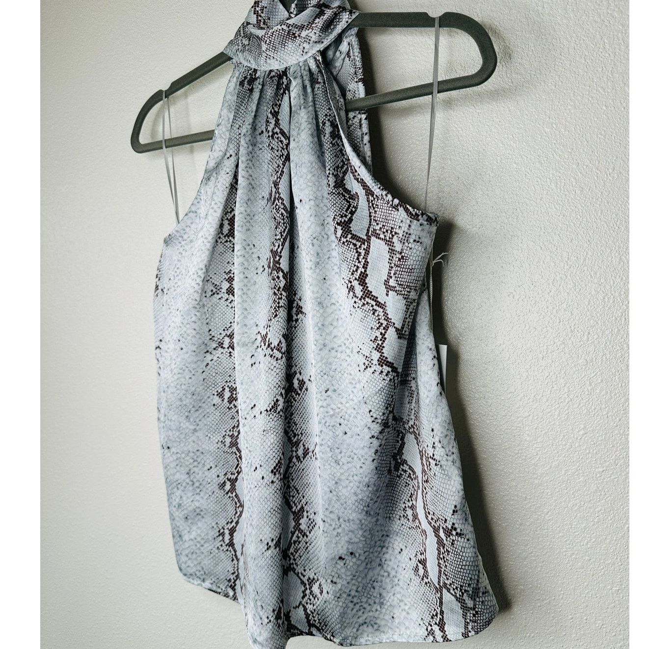 Other NWT Bishop + Young The Rain Python Tie Sleeveless Blouse S Size S / US 4 / IT 40 - 3 Thumbnail