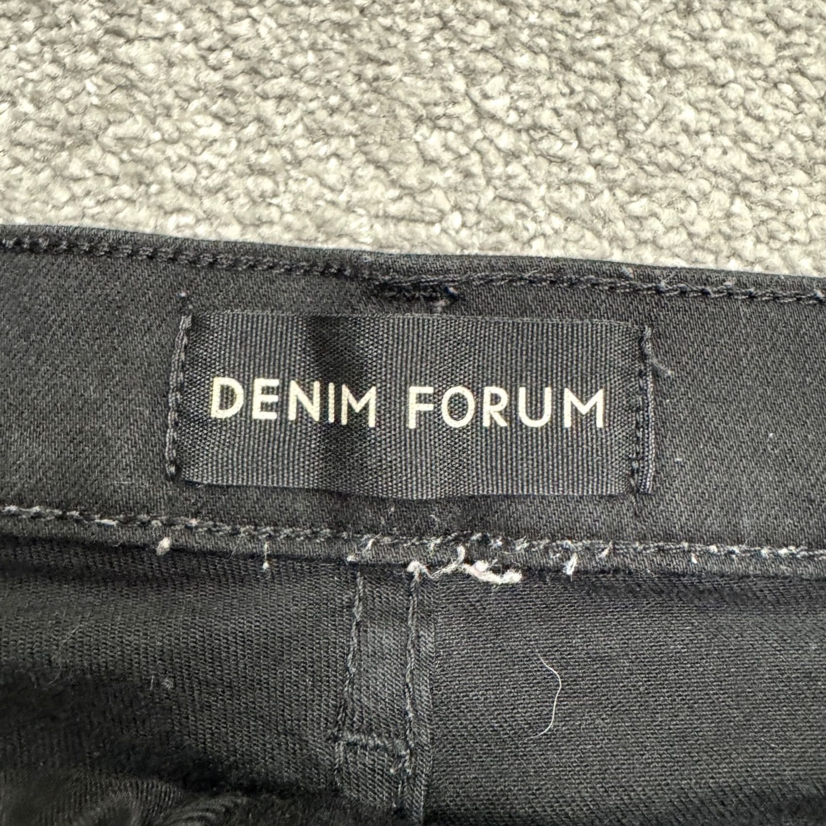 Aritzia Denim Forum The Lola High Rise Skinny Jeans Women 27 Black Stretch Size 27" / US 4 / IT 40 - 7 Thumbnail