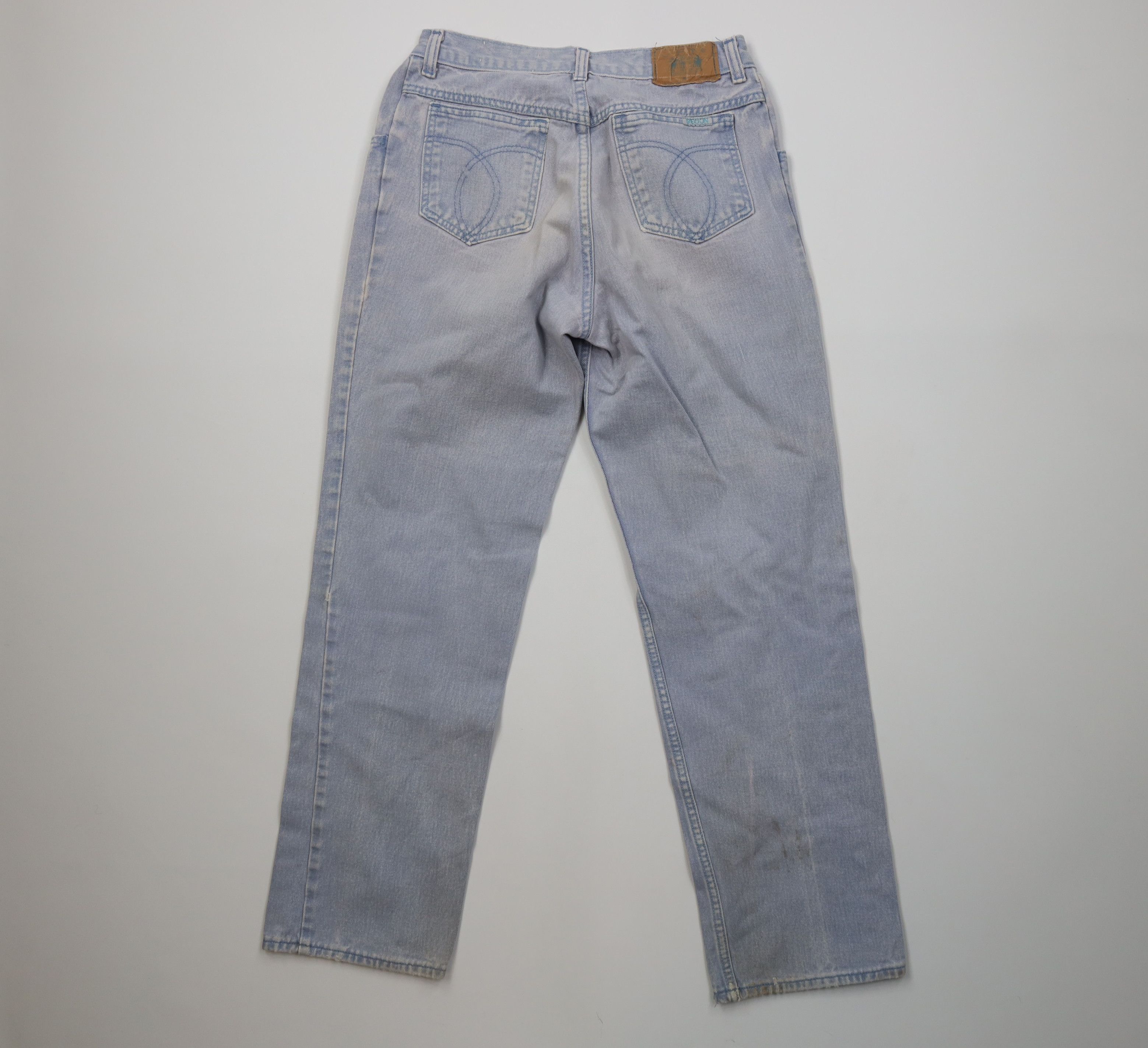 Vintage Vintage 90s Streetwear Pigment Stonewash Straight Leg Jeans Size 28" / US 6 / IT 42 - 10 Thumbnail